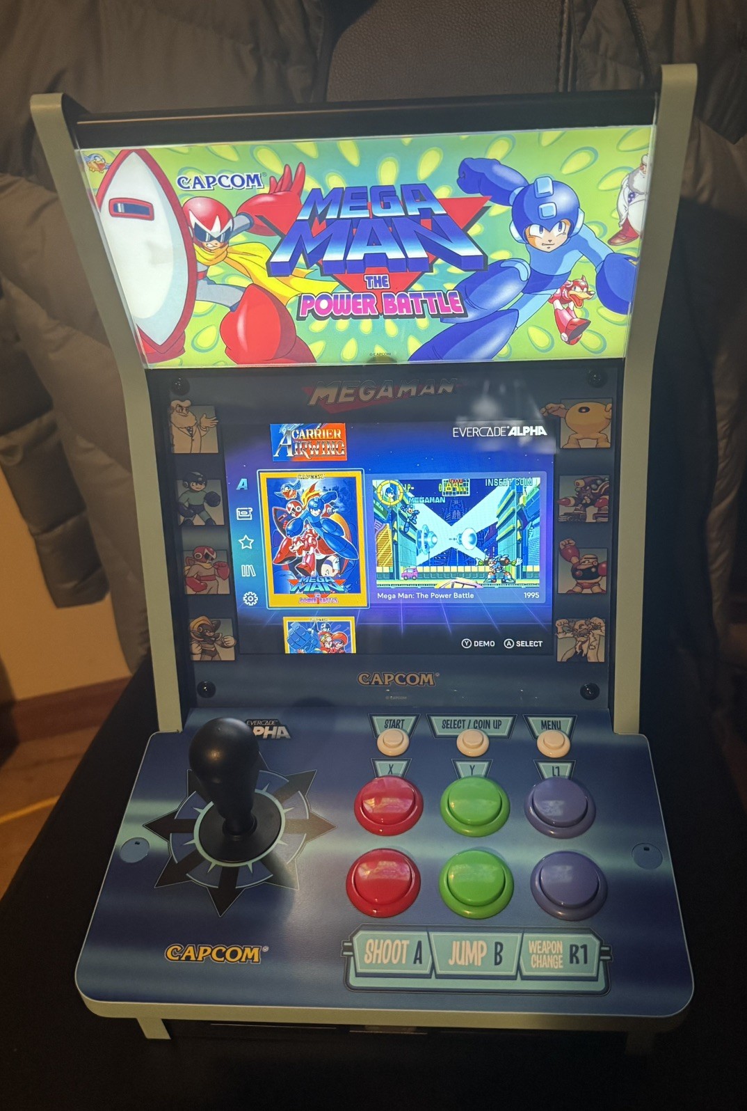 BLAZE EVERCADE ALPHA MEGA MAN™ BARTOP ARCADE RETRO MACHINE + CONSOLE + 26 GAMES