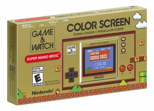 Nintendo Game & Watch: Super Mario Bros. Handheld Console(Japan 35th Collectors)