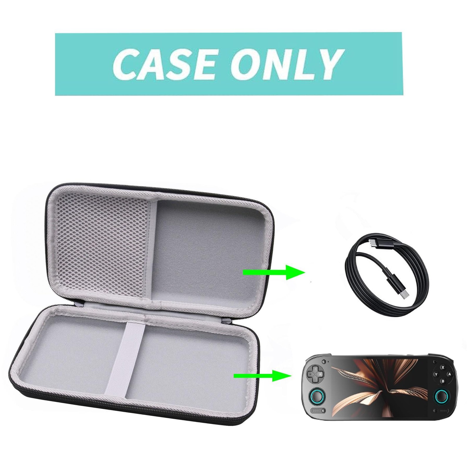 Hard Carrying Case Compatible with Retroid Pocket 6/6 pro/Retroid Pocket 5 Re…