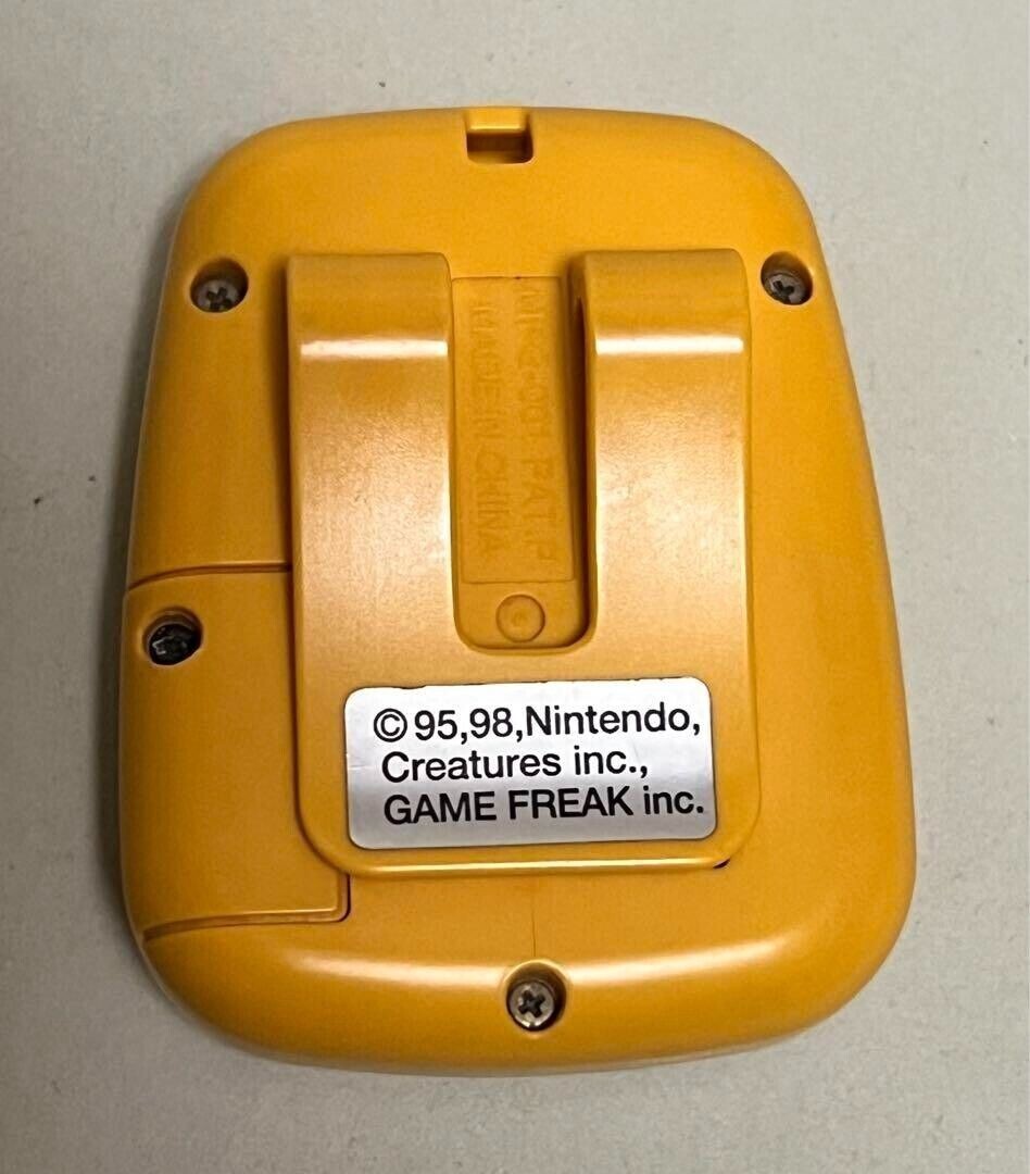 Pocket Pikachu Color Yellow & Clear 2 set Pedometer Pokemon Used Tested Japan