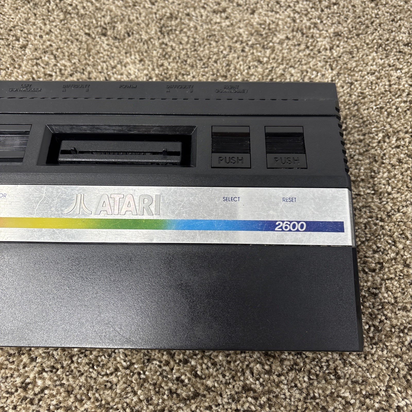1 Chip Atari 2600 JR Console Only Very Rare Collectors Item Tested One Chip