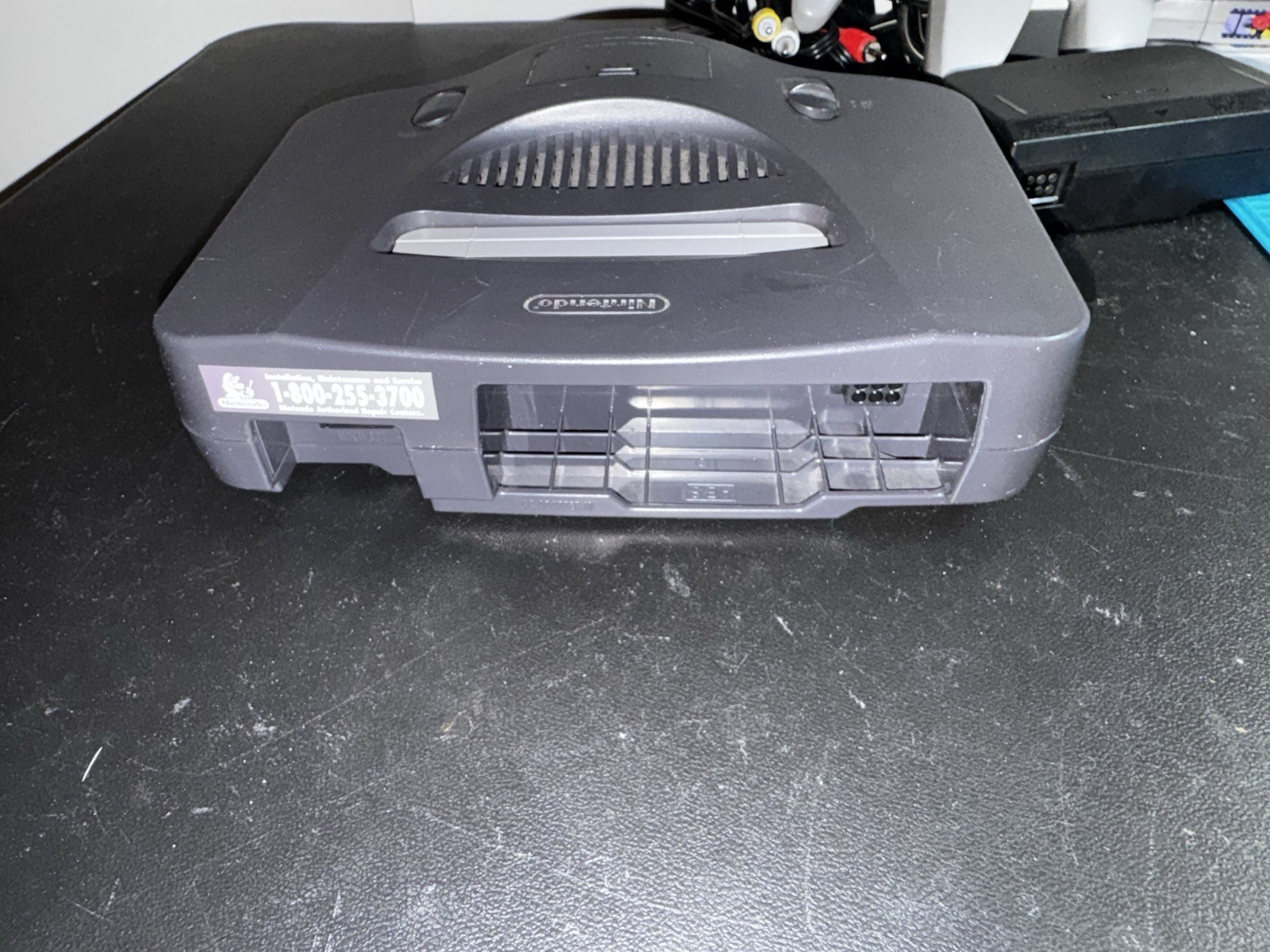Nintendo 64 Console W/ Expansion Pak Controller 2 Games Pokemon Works Great! N64