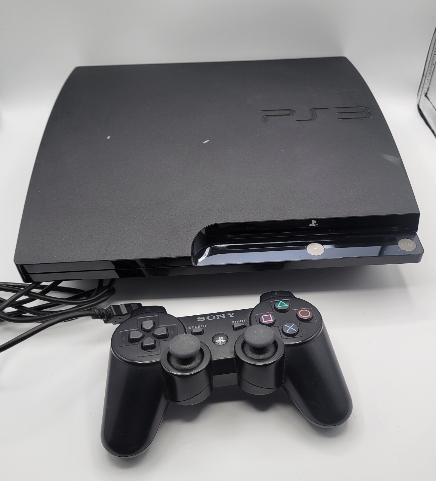 Sony PlayStation 3 PS3 Slim Console Bundle 15 Games Controller CECH-2001A