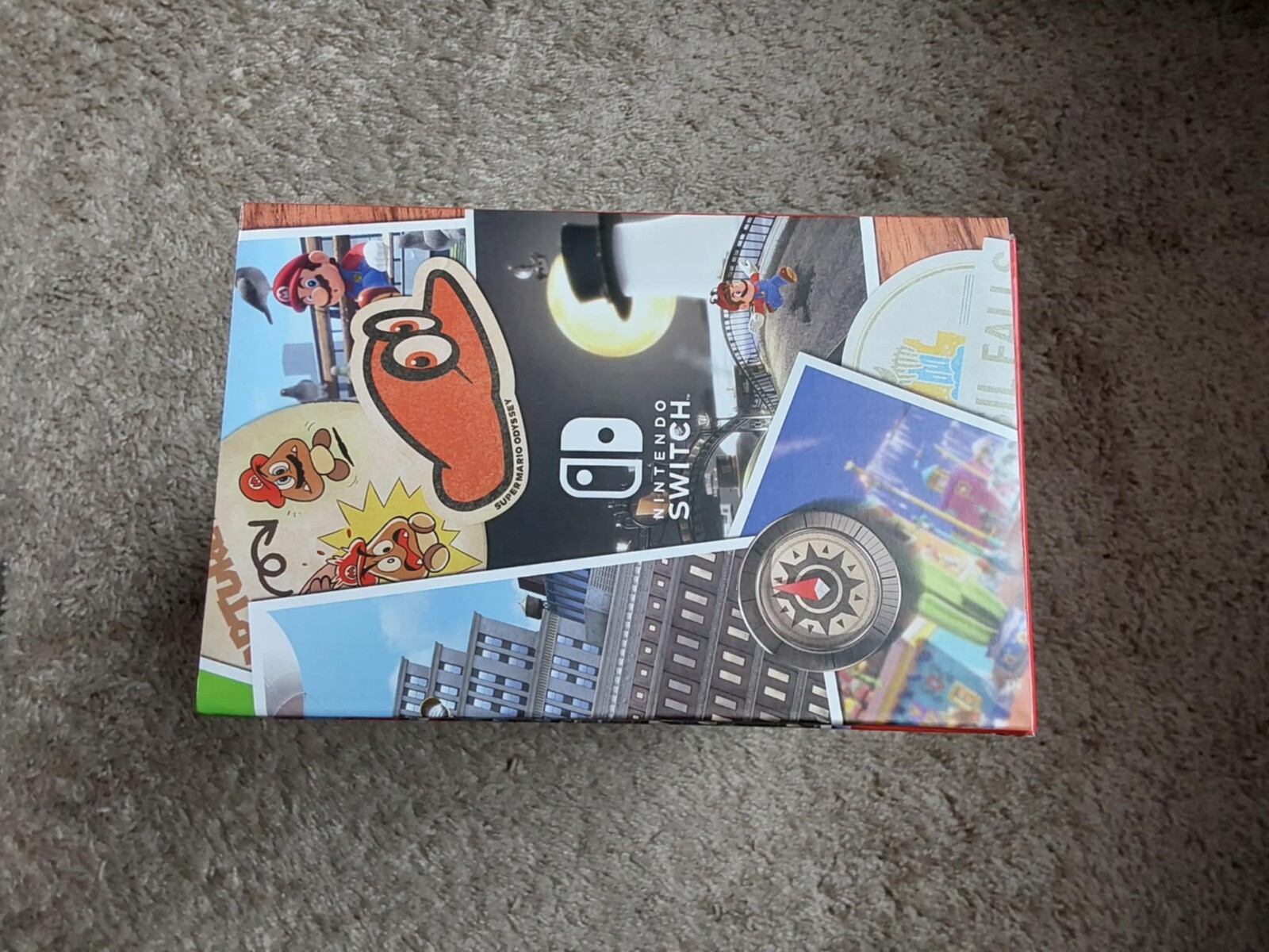 Mario Odyssey Nintendo Switch Console – NEW & UNOPENED