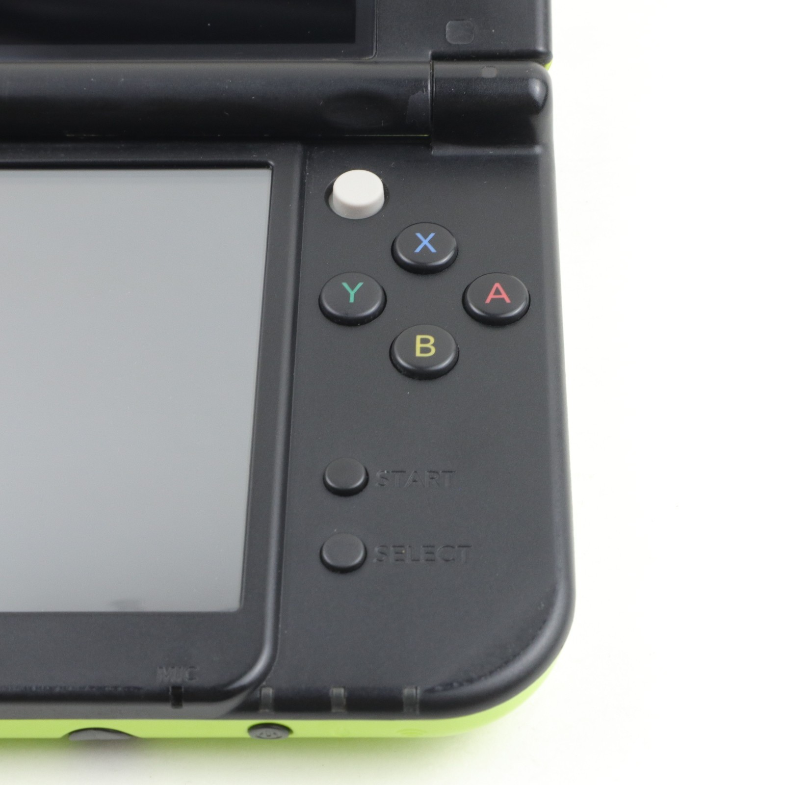New Nintendo 3DS XL LL Console Lime Black Excellent / Region Free