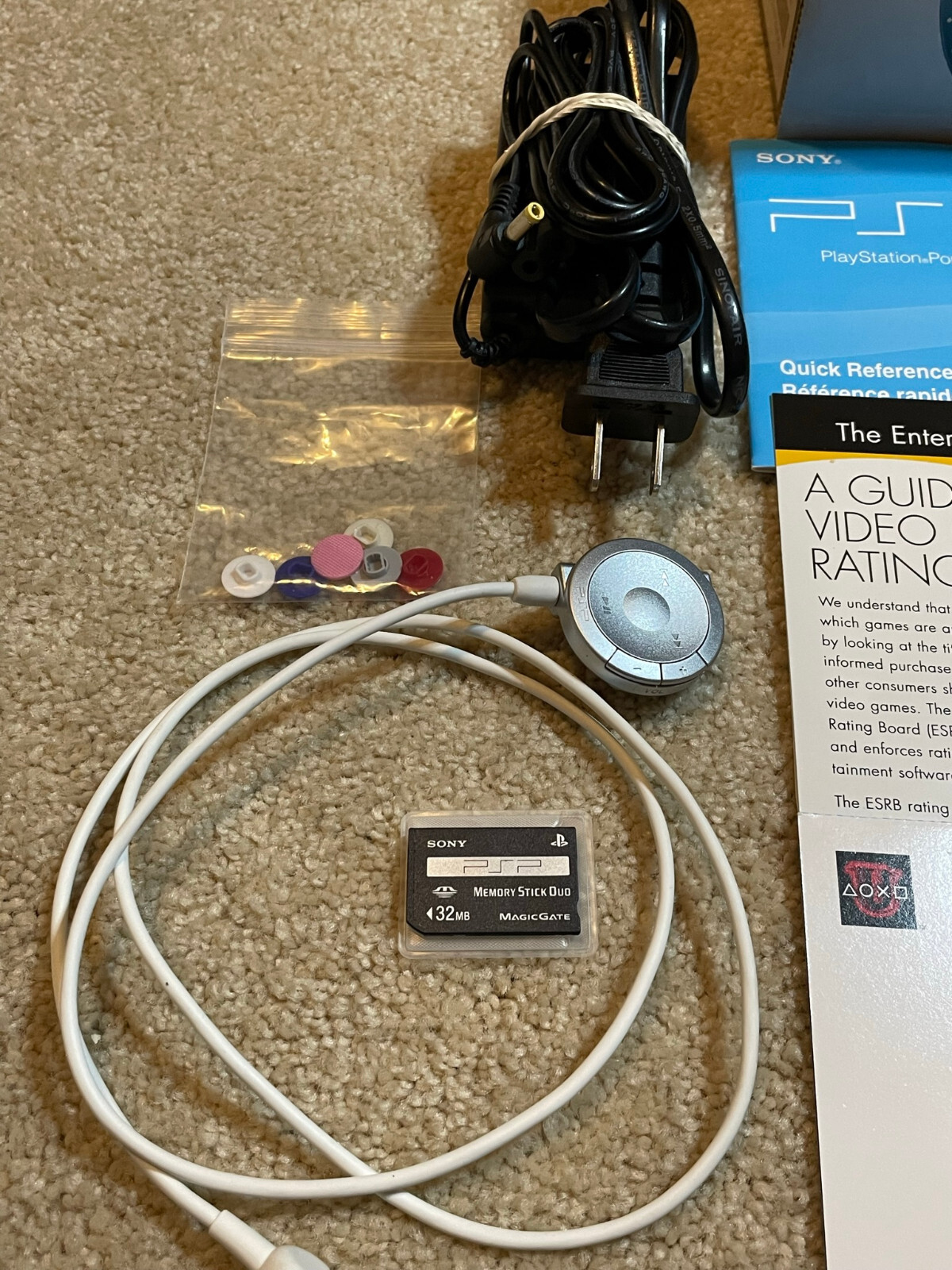Sony PlayStation Portable Value Pack – Black (PSP-1001K) Complete Setup