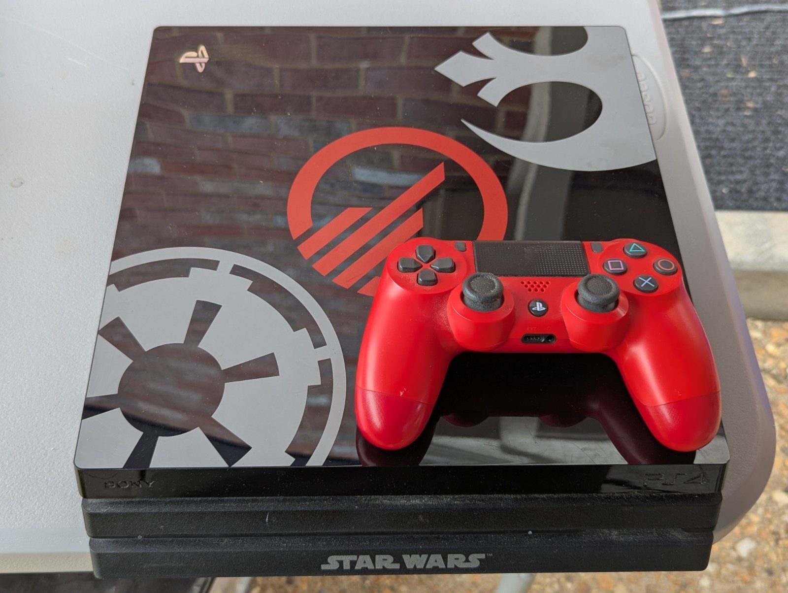 Sony PlayStation 4 Pro PS4 1TB Star Wars Edition Console Gaming System CUH-7115B