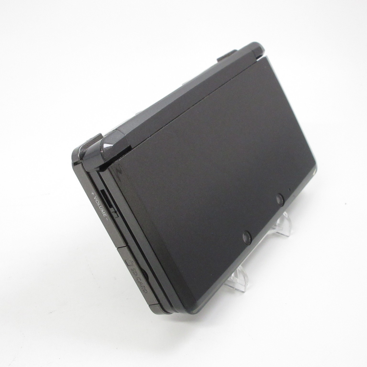【Very Good】Nintendo 3DS Cosmo Black Console ONLY Japanese Edition #DEN08/0721/04