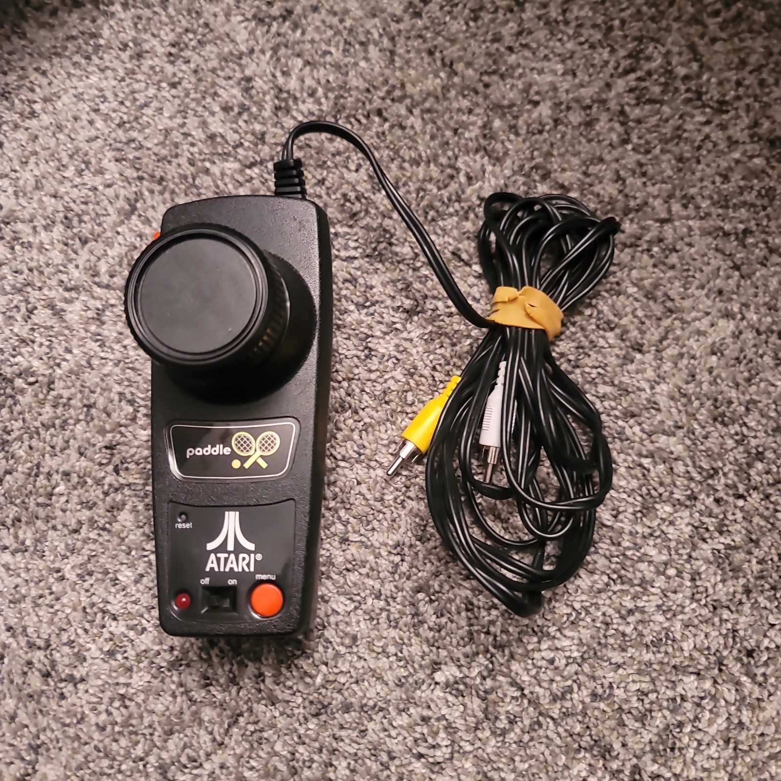 Jakks Pacific Atari Paddle – Plug N Play 13 TV Games Pong Breakout -TESTED WORKS