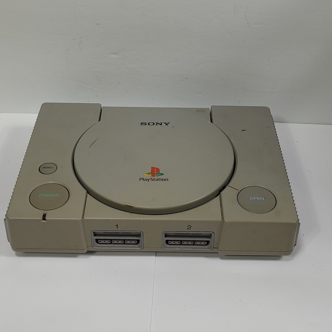 READ Sony PlayStation 1 Gray Console Only. Eject Button Sticks