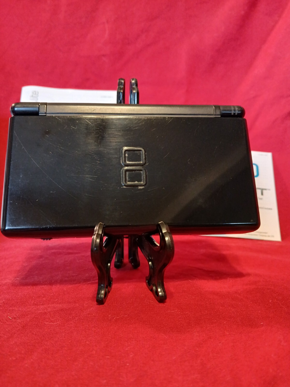 Nintendo DS Lite Handheld System – Onyx Black With Box And Charger