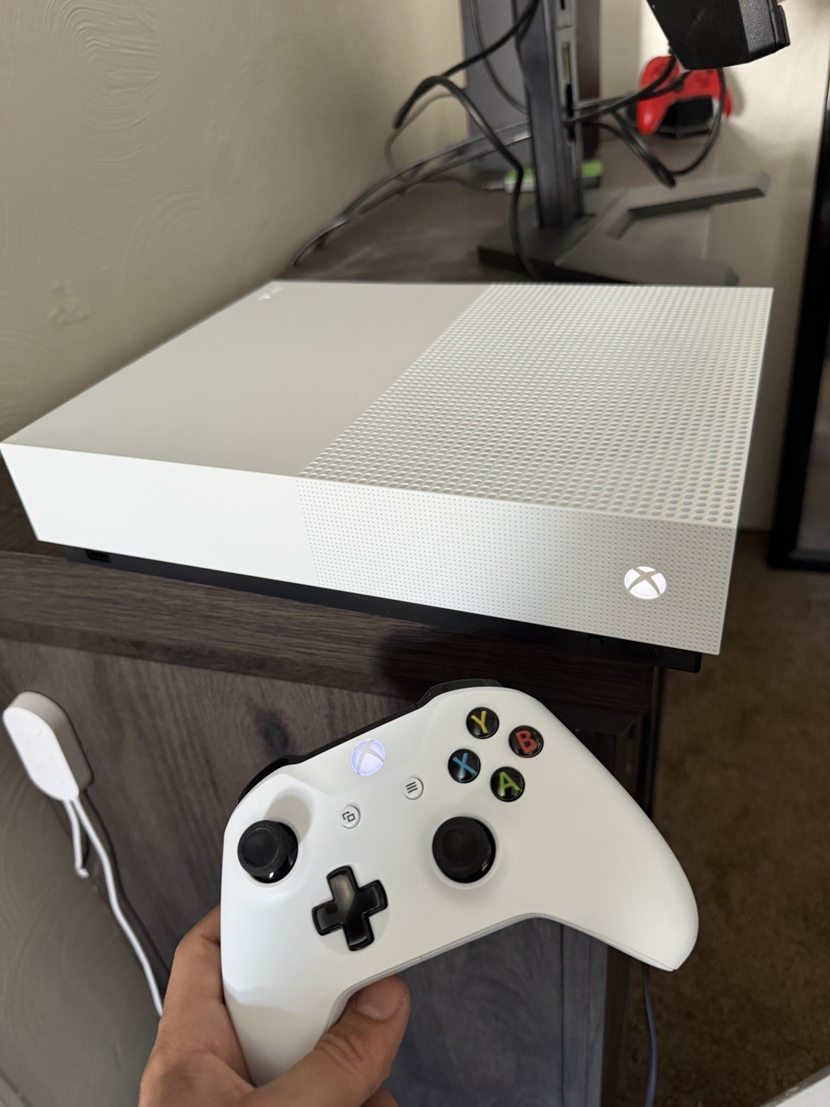 Microsoft Xbox One S All-Digital Edition 1TB Video Game Console – White