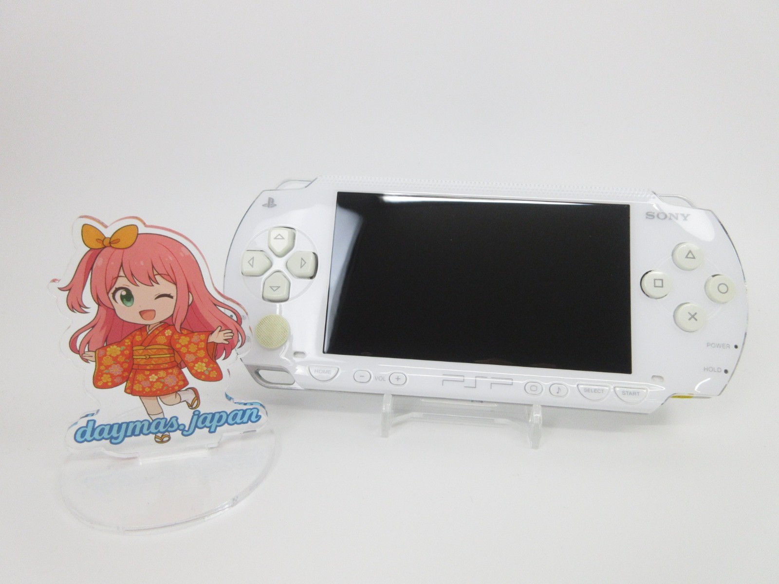 【Excellent】Sony PSP-1000 Ceramic White Console Only No Battery Japan Ver. #TOY05