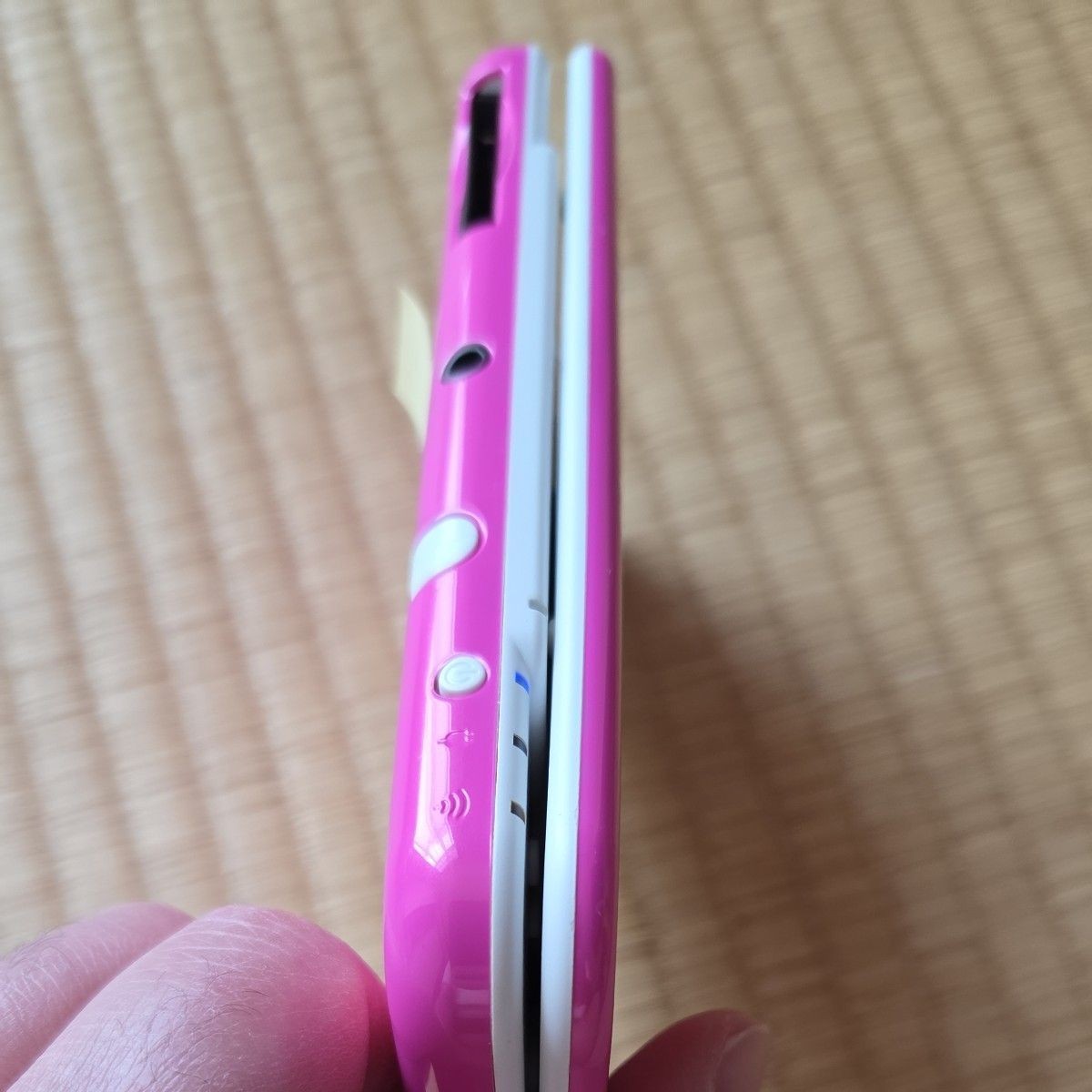 New Nintendo 3DS XL LL Pink White Console Stylus Working Tested Japanese ver