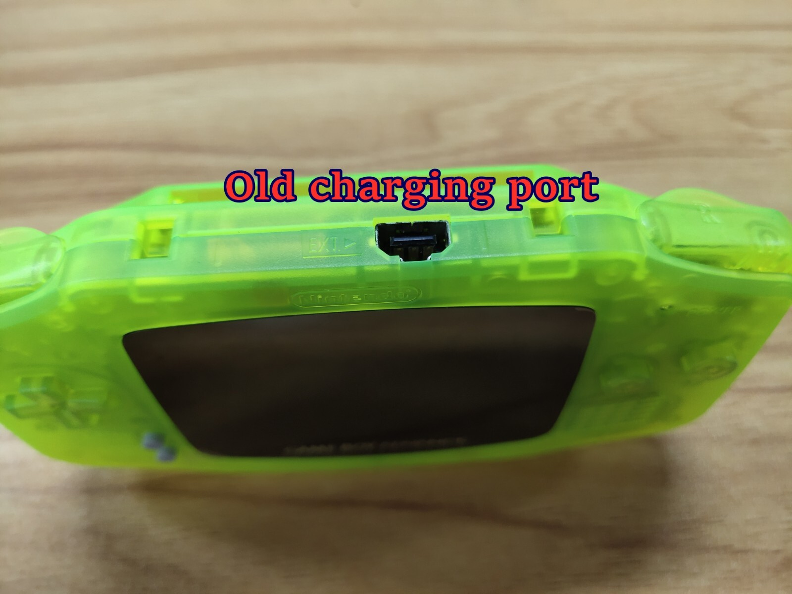 Rechargeable V2 IPS Backlight LCD Mod Nintendo Game Boy Advance GBA Game Console