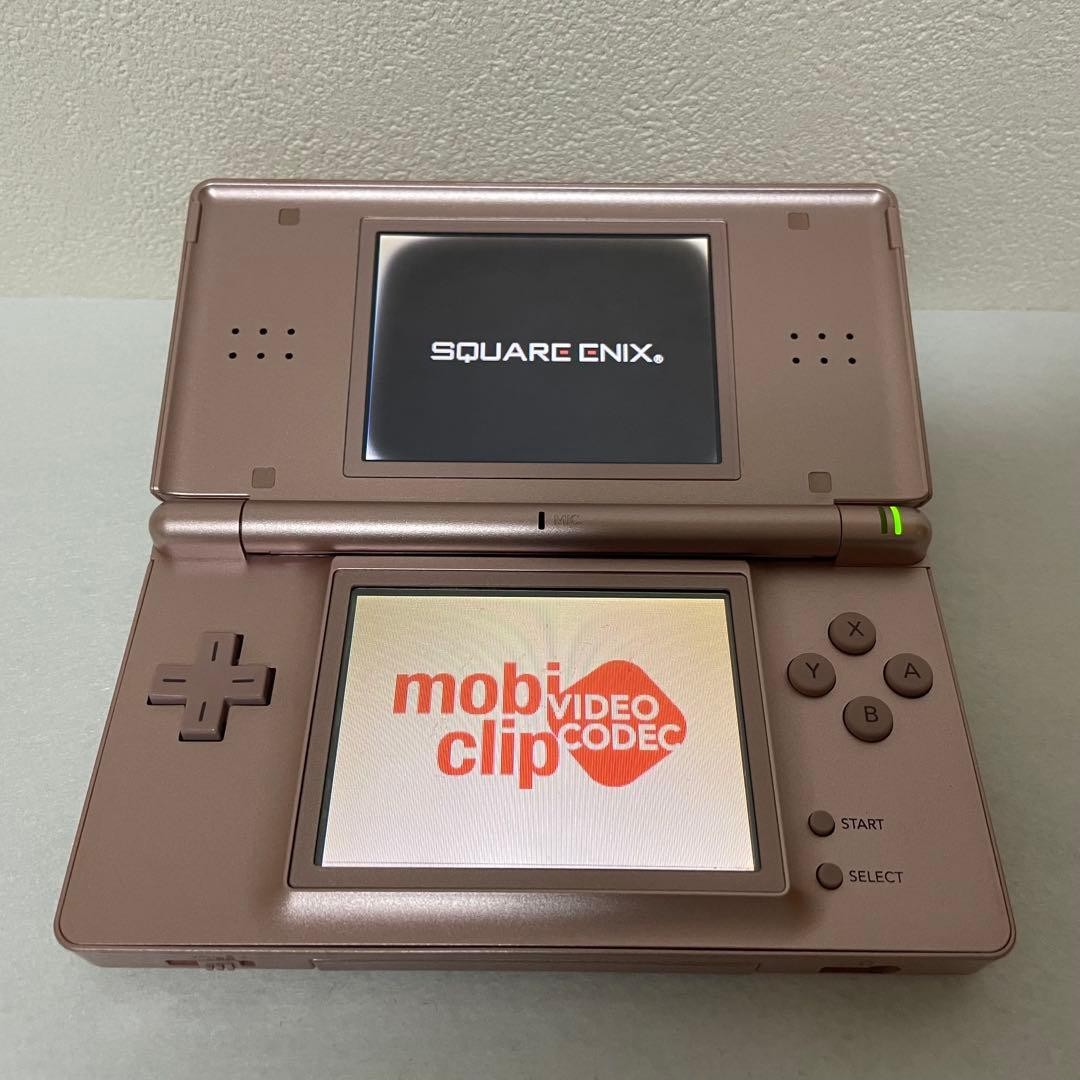 Nintendo DS Lite USG-001 Metallic Rose Console Tested Working Region Free