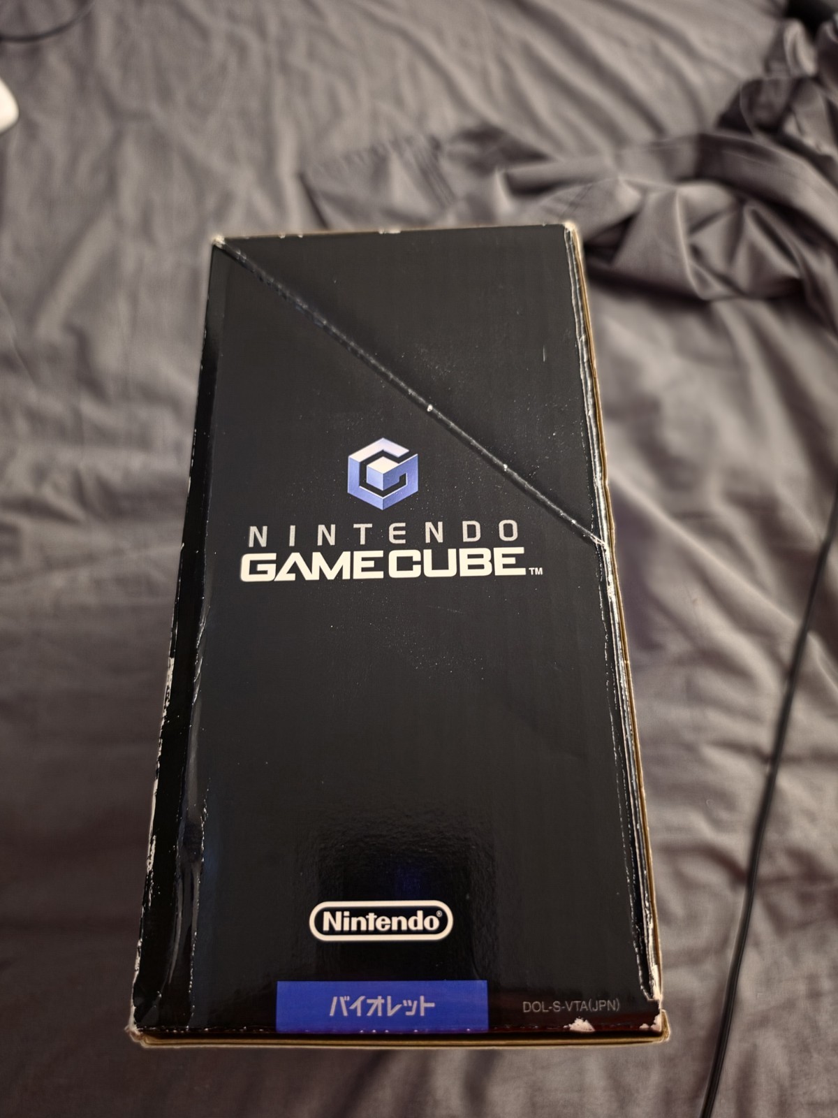 Nintendo GameCube DOL-001 Indigo Purple Console Box Only