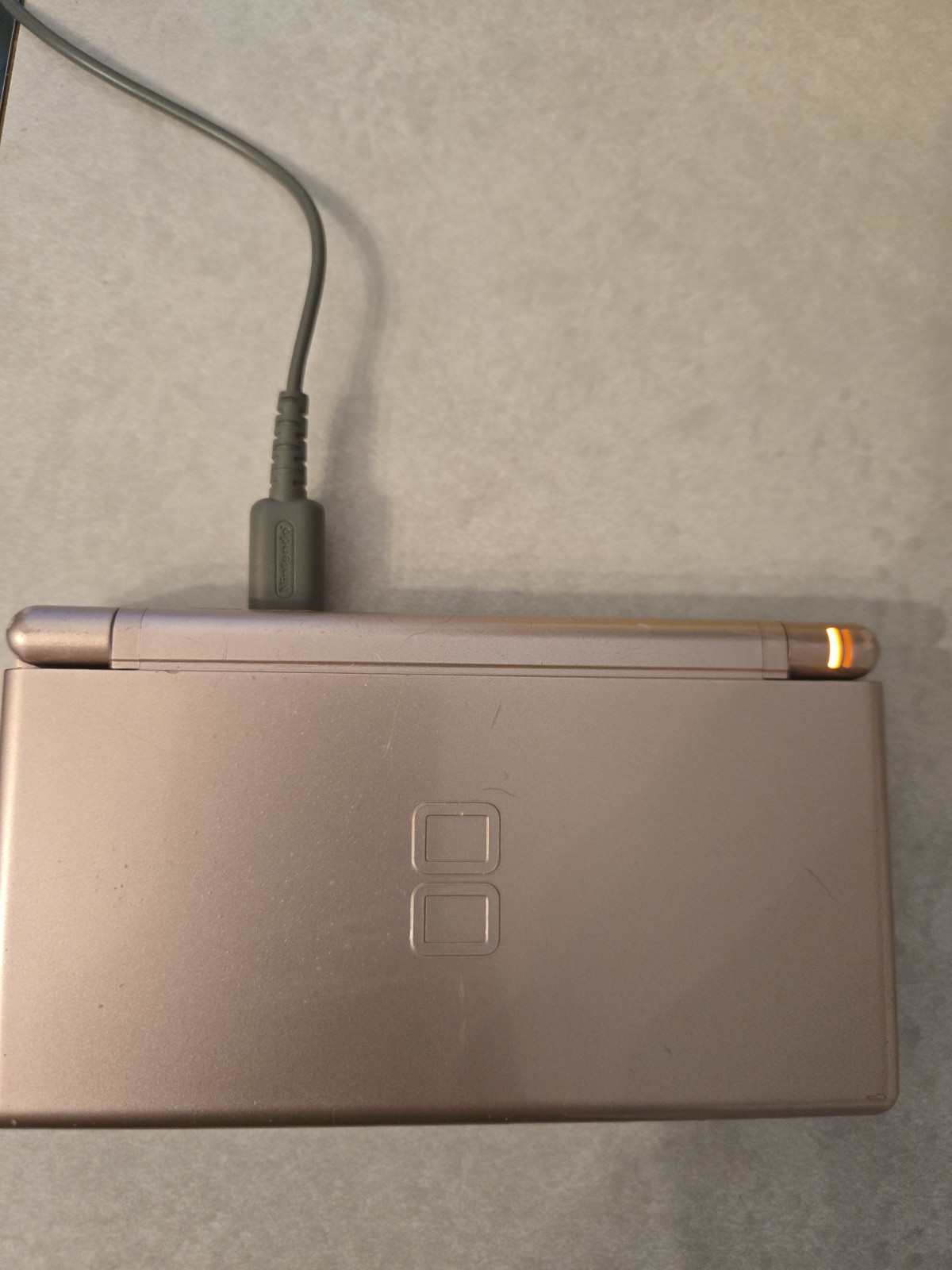 Nintendo Ds Lite Metallic Pink, Console Only, No Stylus No Charger TESTED WORKS