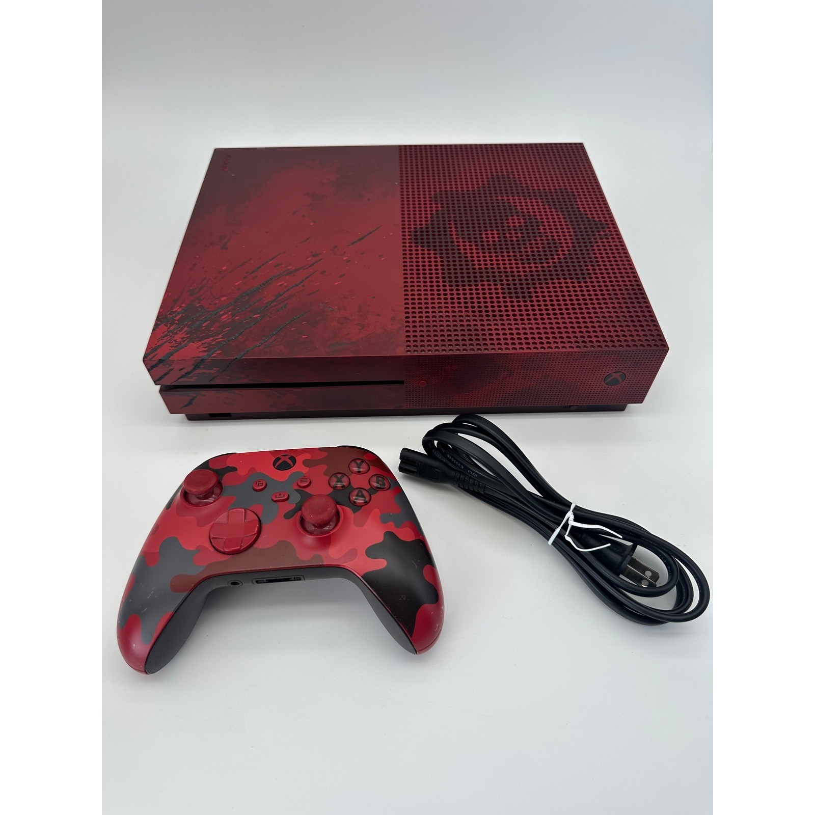 Microsoft Xbox One S 2TB Gears of War 4 Limited Edition Console Red Bundle 1681