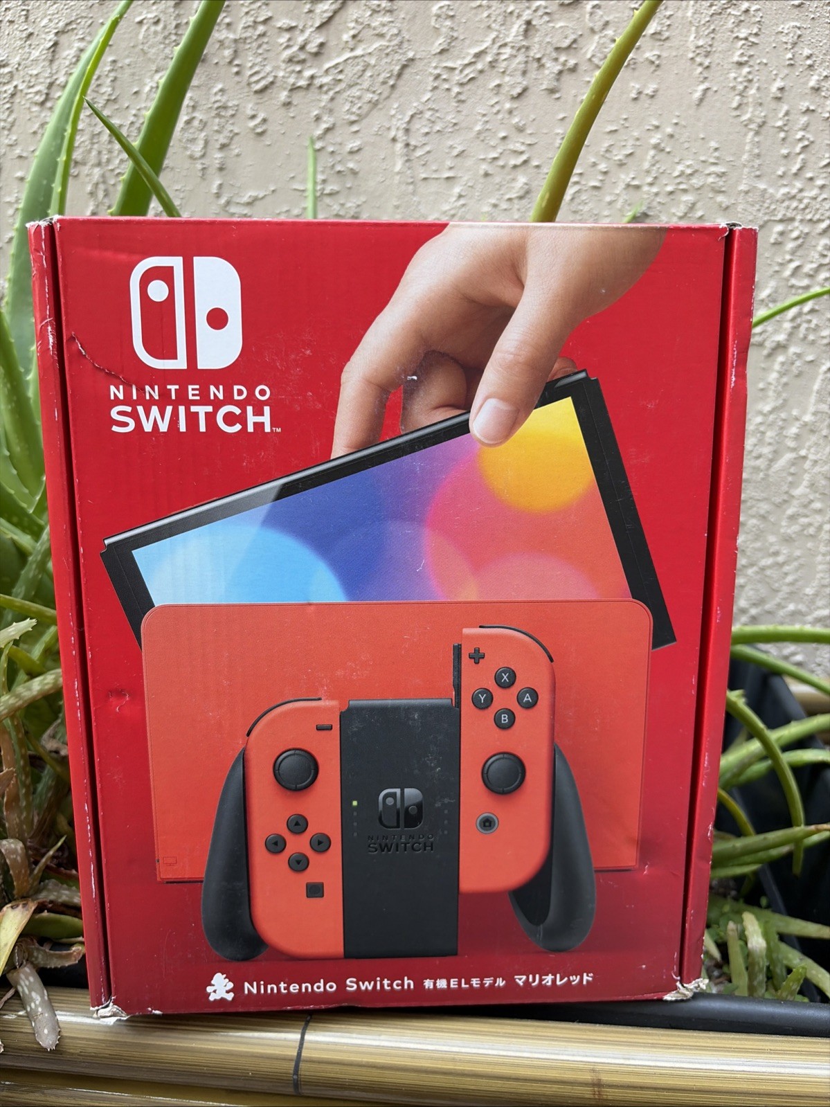 Sealed Nintendo Switch (OLED Model) Mario Red Edition 64GB Console Japan