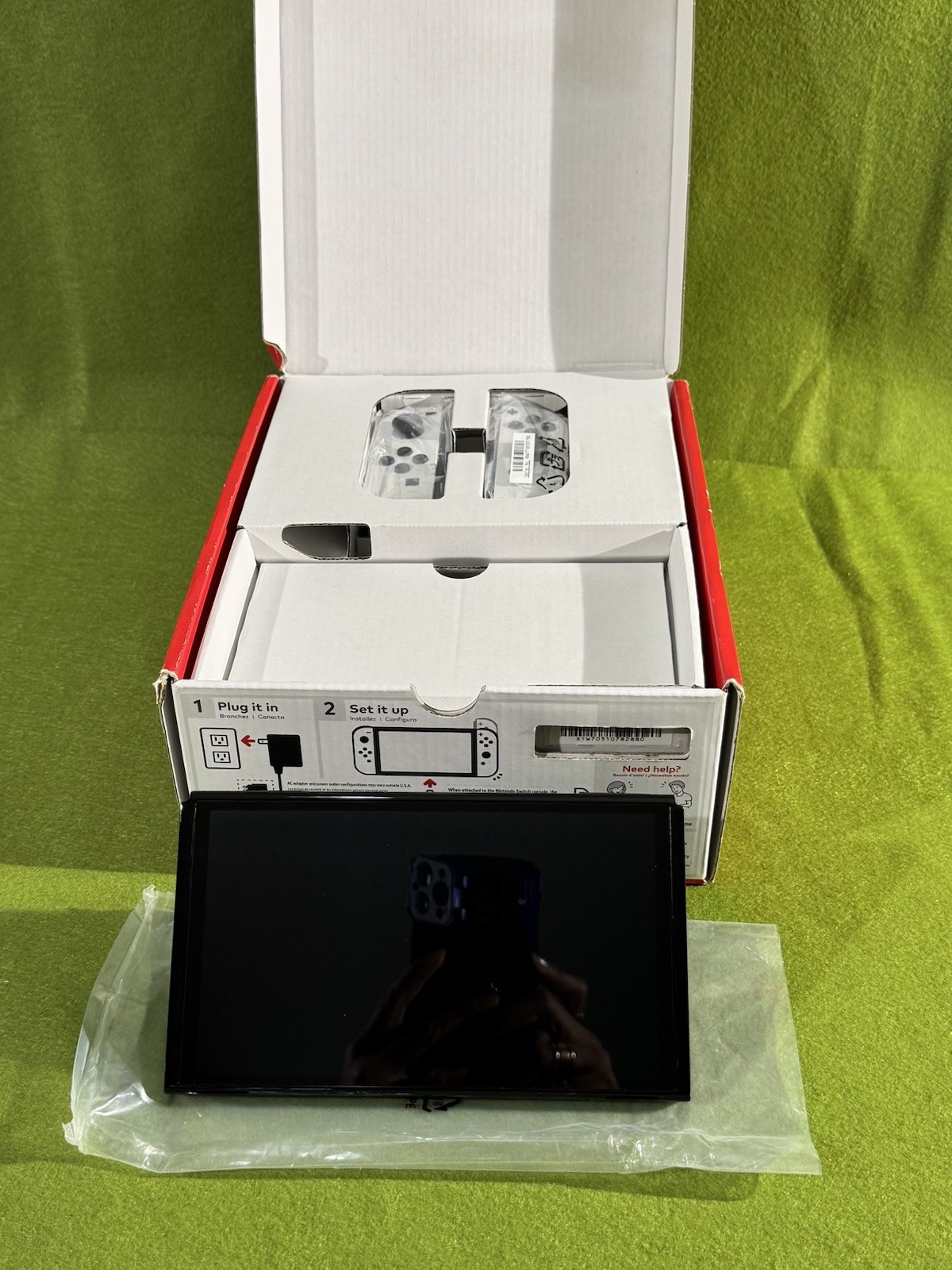 💥OPEN BOX💥NINTENDO SWITCH OLED HEG-001 HANDHELD CONSOLE 64GB ~💥 TESTED💥