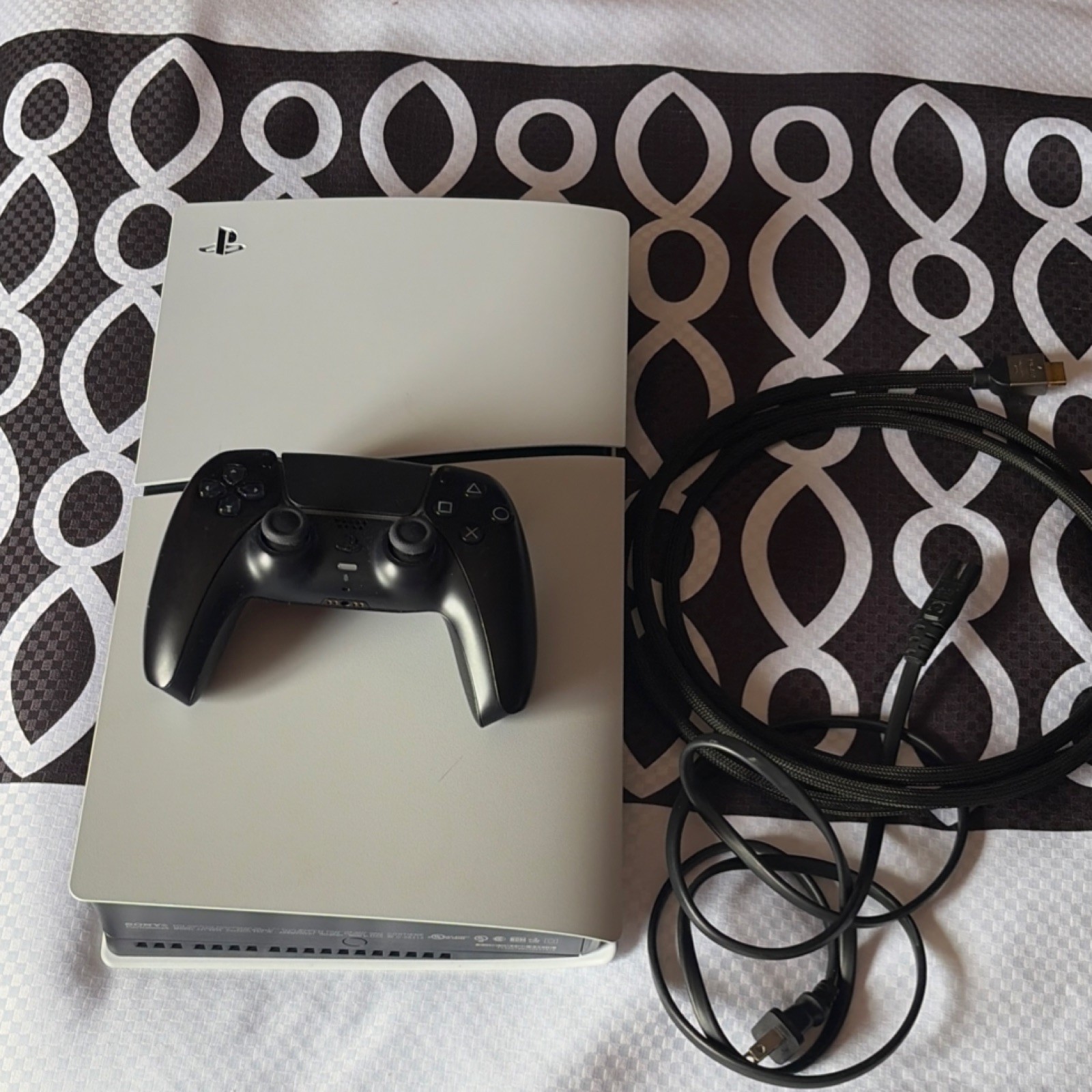 Sony PlayStation 5 CFI-2015 Console Wi-Fi HDMI USB-C with Controller & Cables