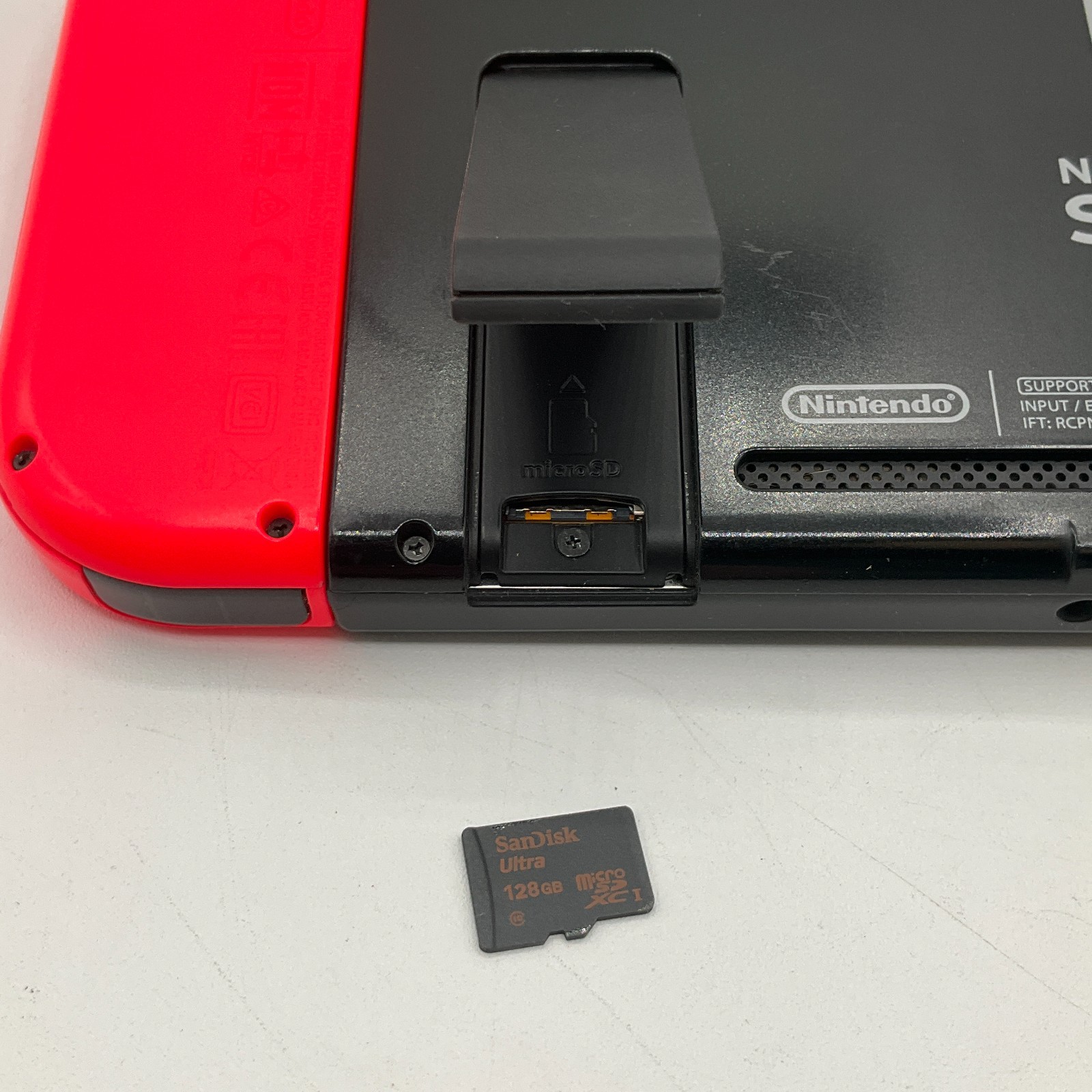 Nintendo Switch HAC-001 Console With Zelda Case and 128GB Memory Card