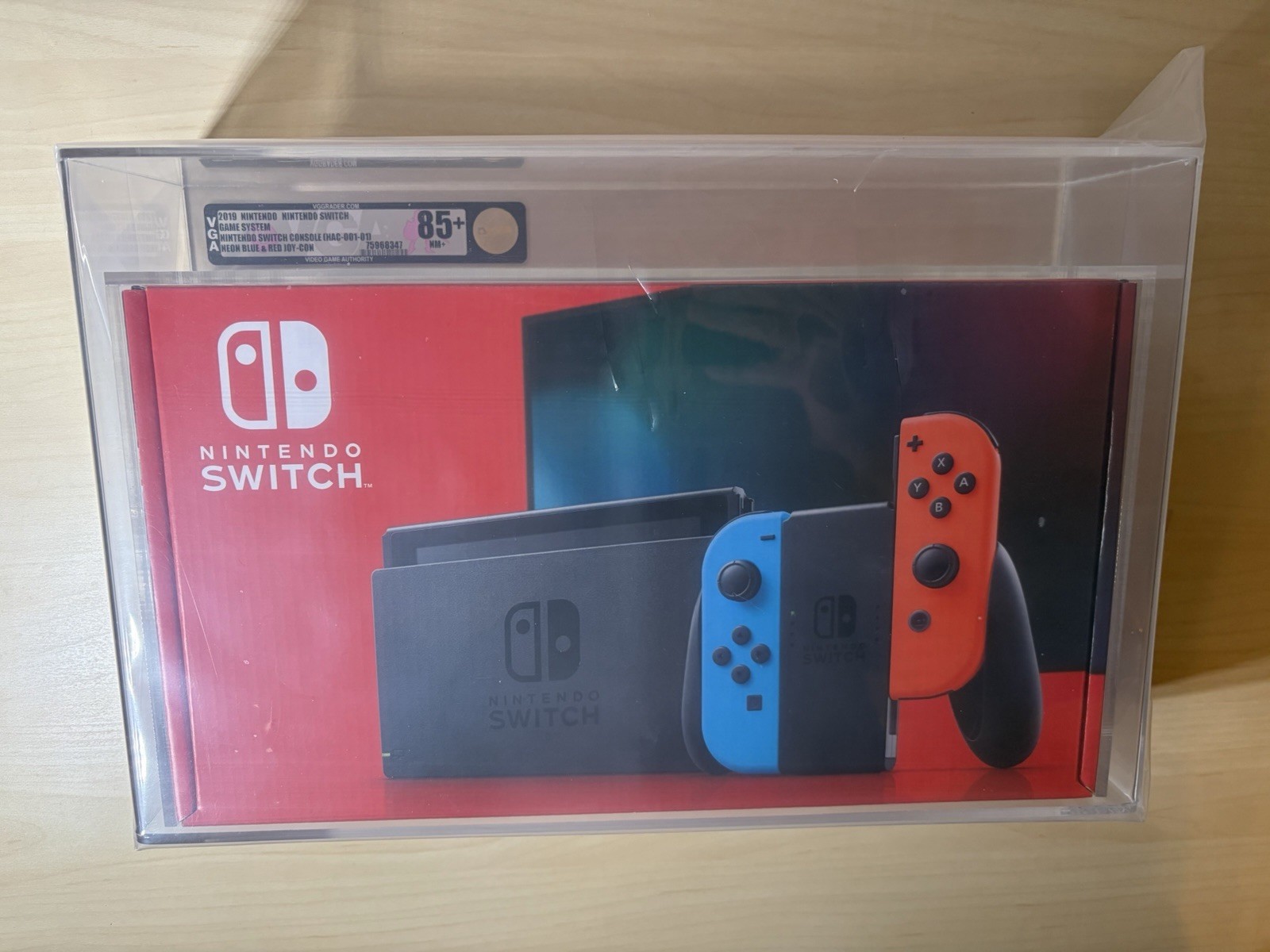 Nintendo Switch Blue Red Game Console Brand New VGA 85+