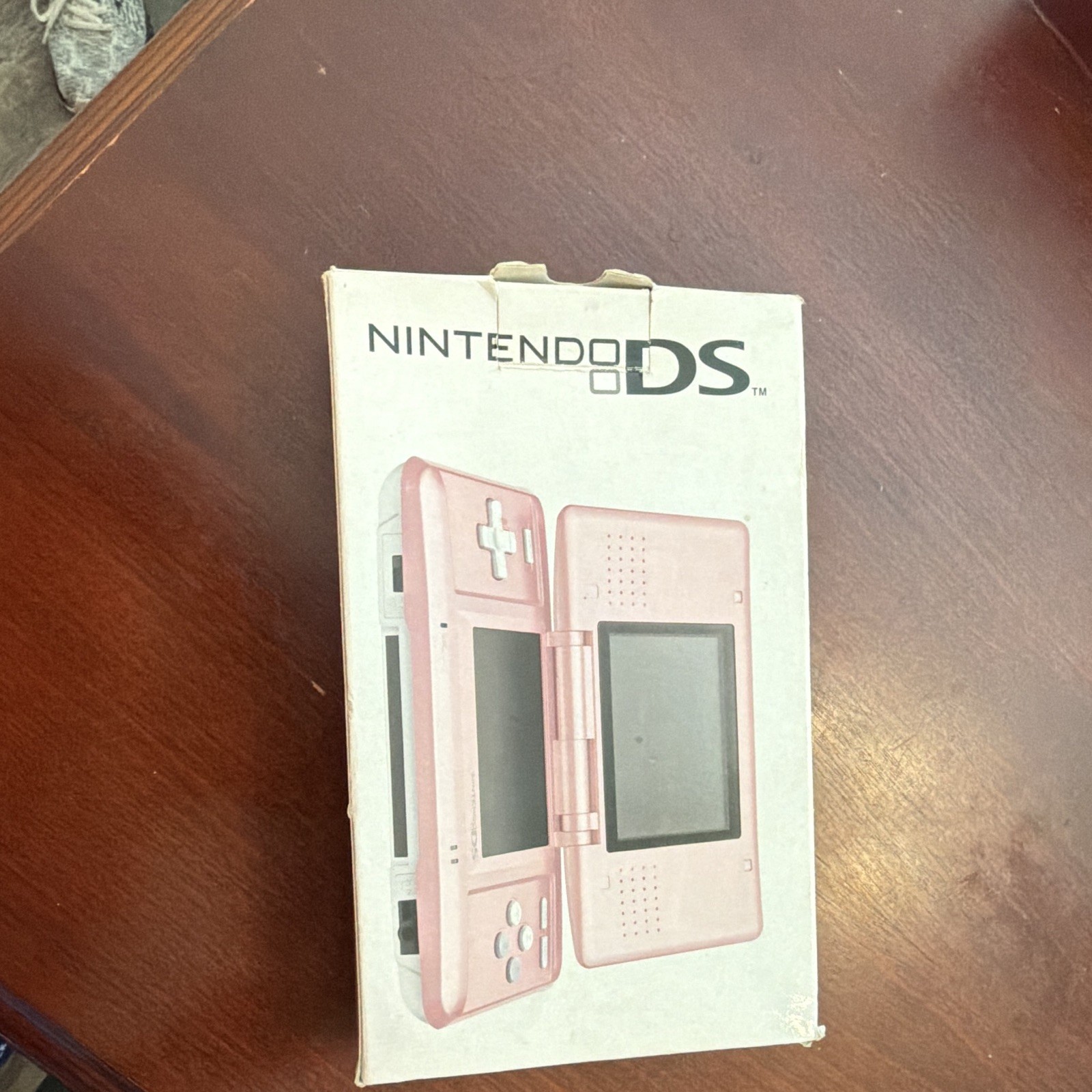 Nintendo DS Pink Handheld System Console w/ Original Box Headphone Jack