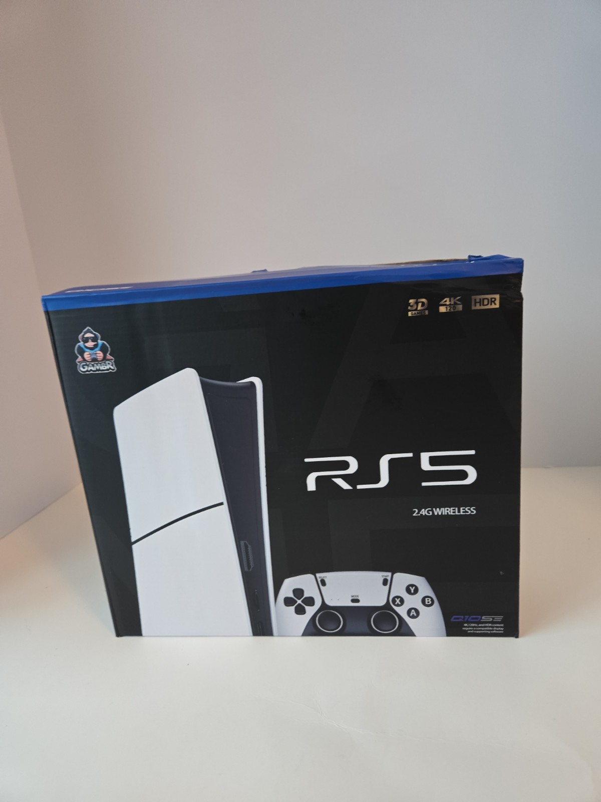 RS5 Q10SE 4K 120Hz HDR 2.4G Wireless Game Console w/ 2 Controllers & TF Card New