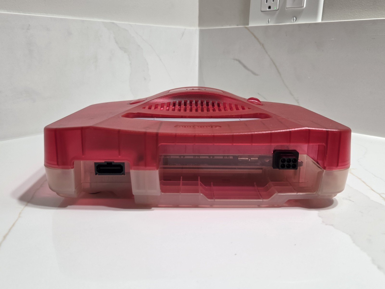 REGION-FREE Nintendo 64 N64 Clear Red & White Console Set Japan JPN | US SELLER
