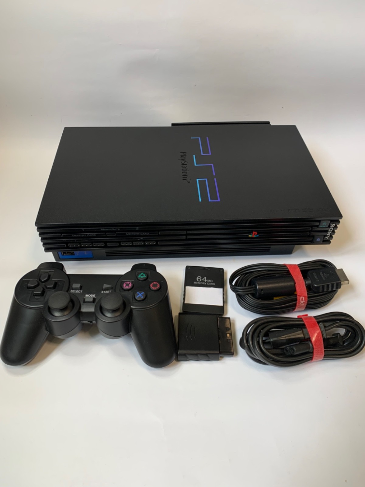 Sony PlayStation 2 PS2 Fat SCPH-39004PAL Console 250GB SATA HDD Expansion Bundle