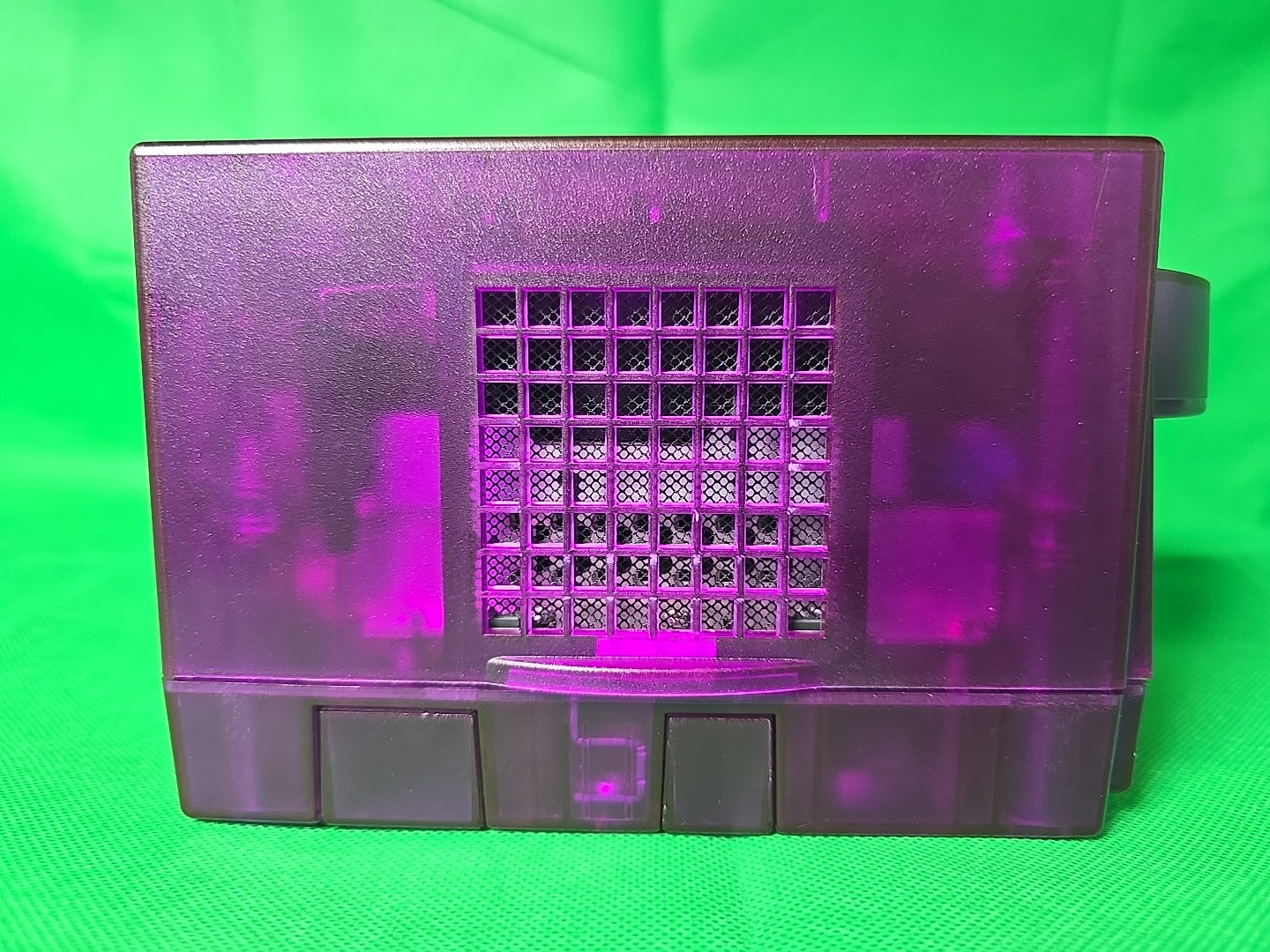 Nintendo GameCube Purple Transparent Console US NTSC-U/C Blue LED