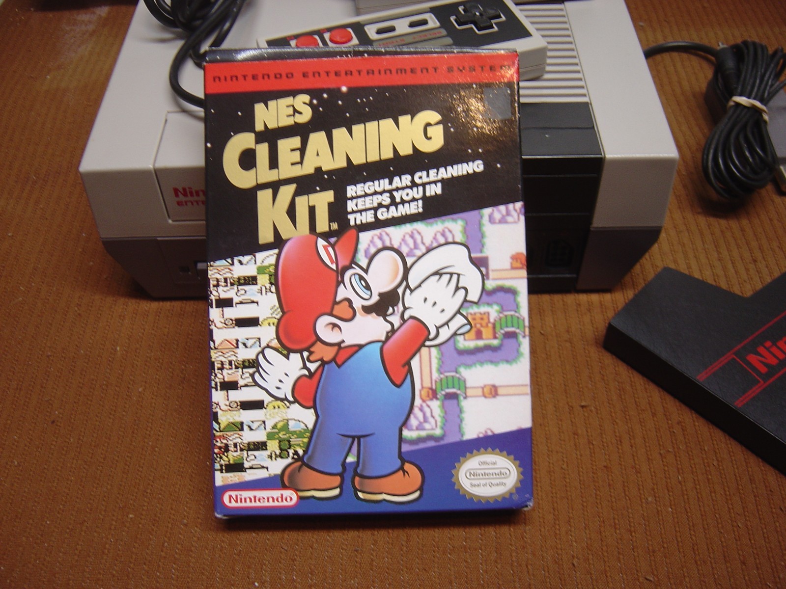 Nintendo NES Control Deck w/box, Styrofoam, 35 Games and More! Sold “As Is”