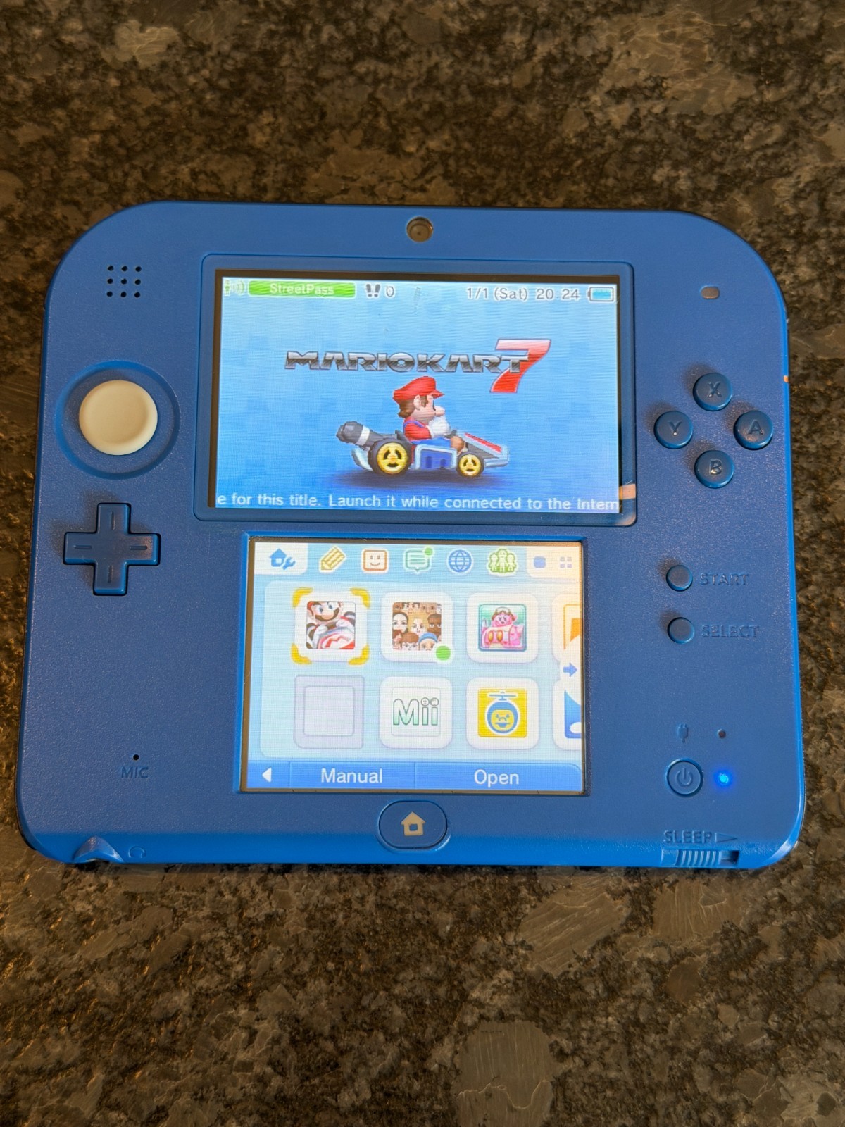 Nintendo 2DS Electric Blue Console