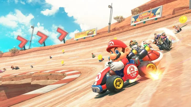 Mario Kart World Switch 2 Brand New Game (US 2025 Racing)