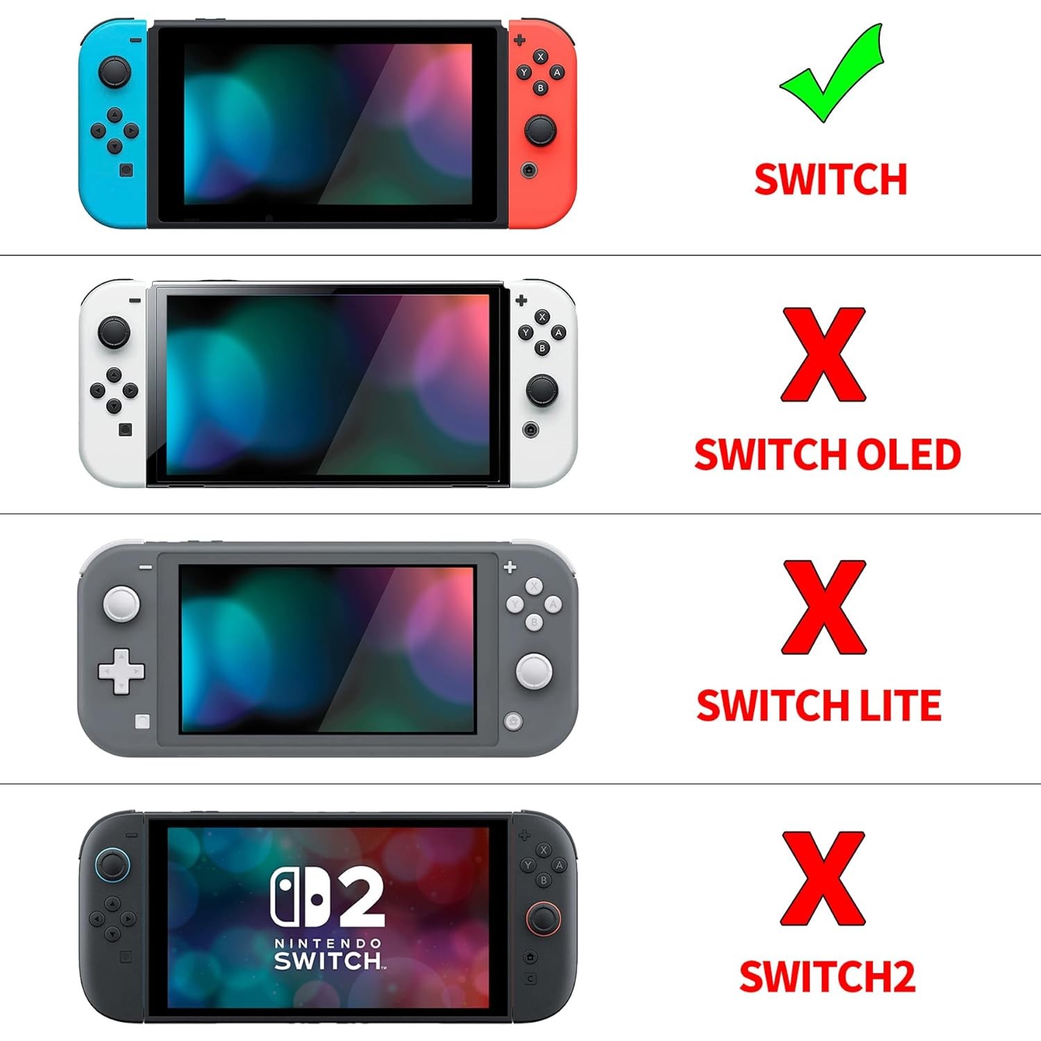 Separable Protector Hard Shell for NS Joycon- Hunter Green