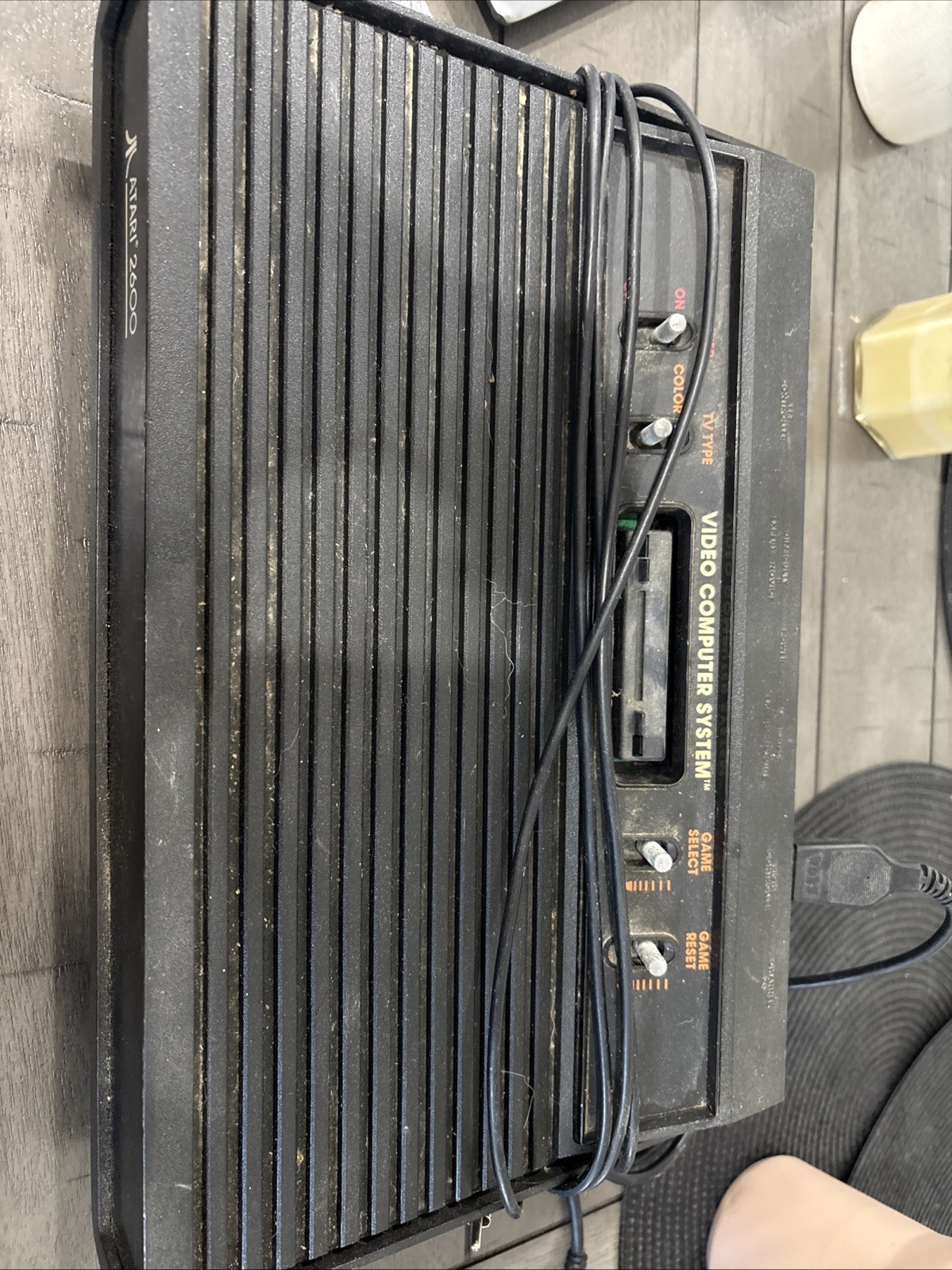 Atari 2600 Darth Vader Black Game Console
