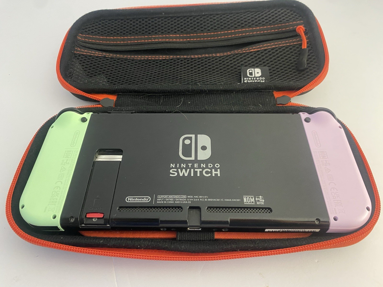 Nintendo Switch Console Bundle 5 Games + 6 Joy-Cons + Headset + Case Tested READ