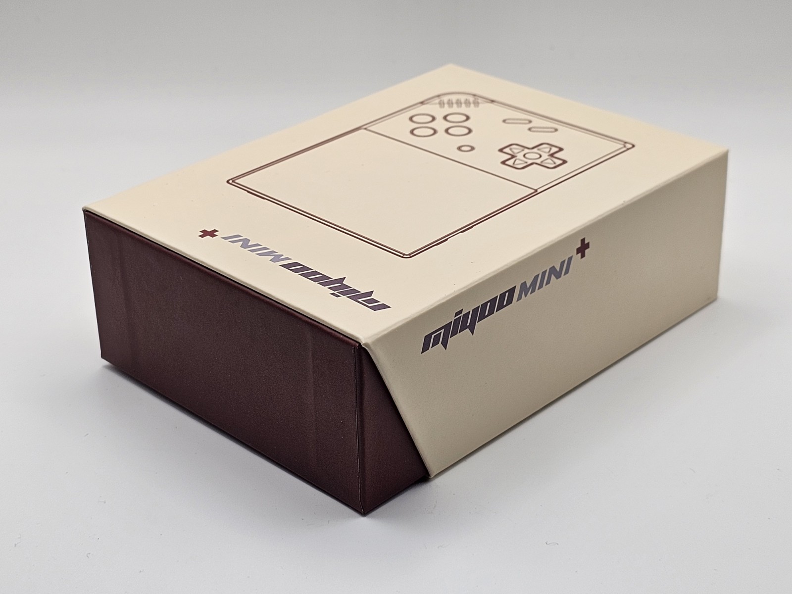 Miyoo Mini Plus Retro Grey New Complete In Box No SD CARD