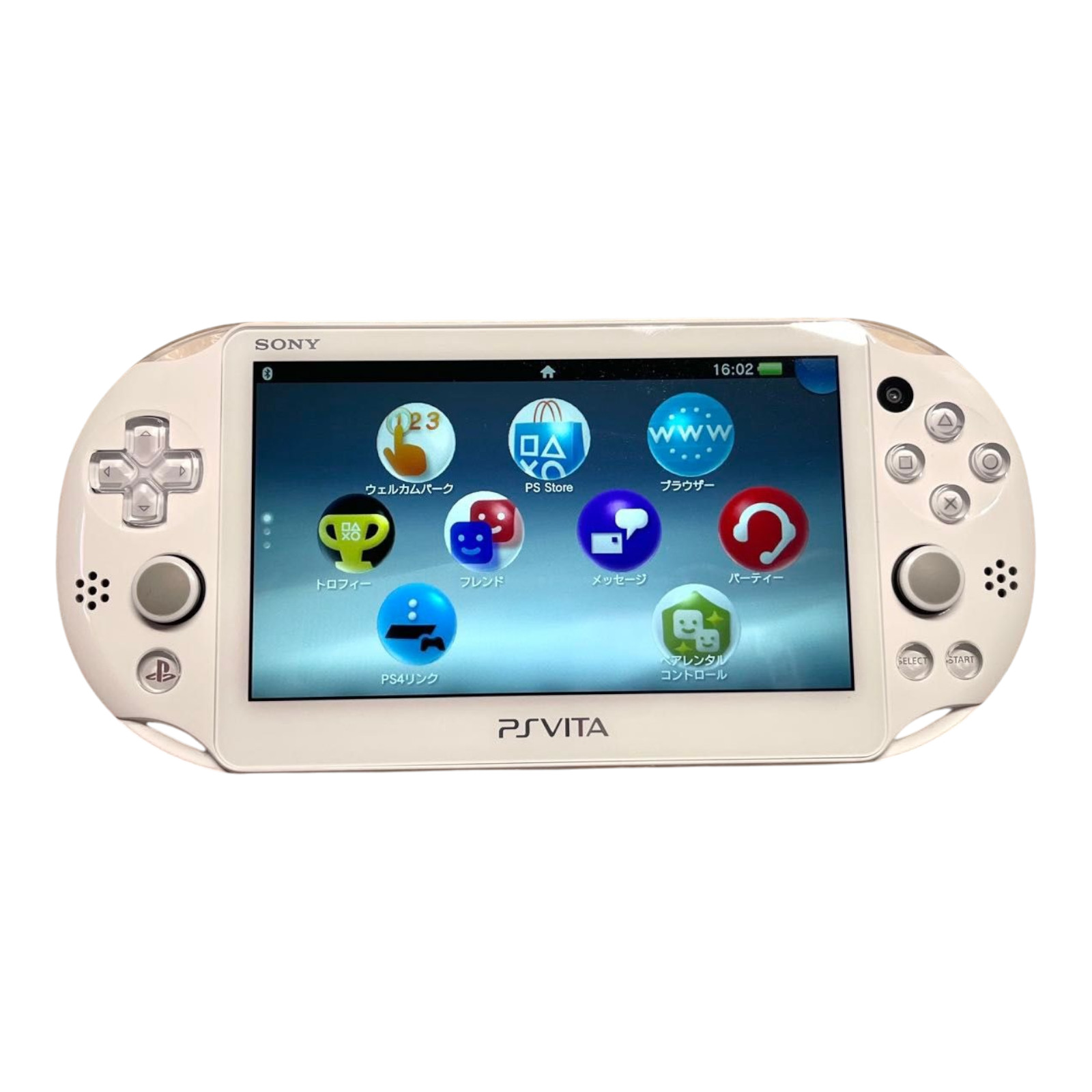 Sony PS Vita PCH-2000 ZA12 Slim White Wi-Fi Model Console Near mint