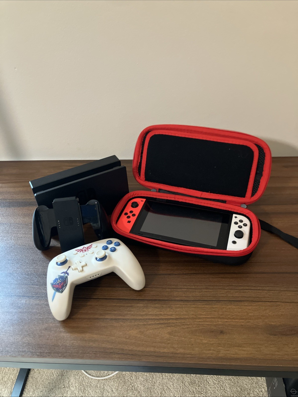 Lightly Used Nintendo Switch Bundle with Games and Accessories