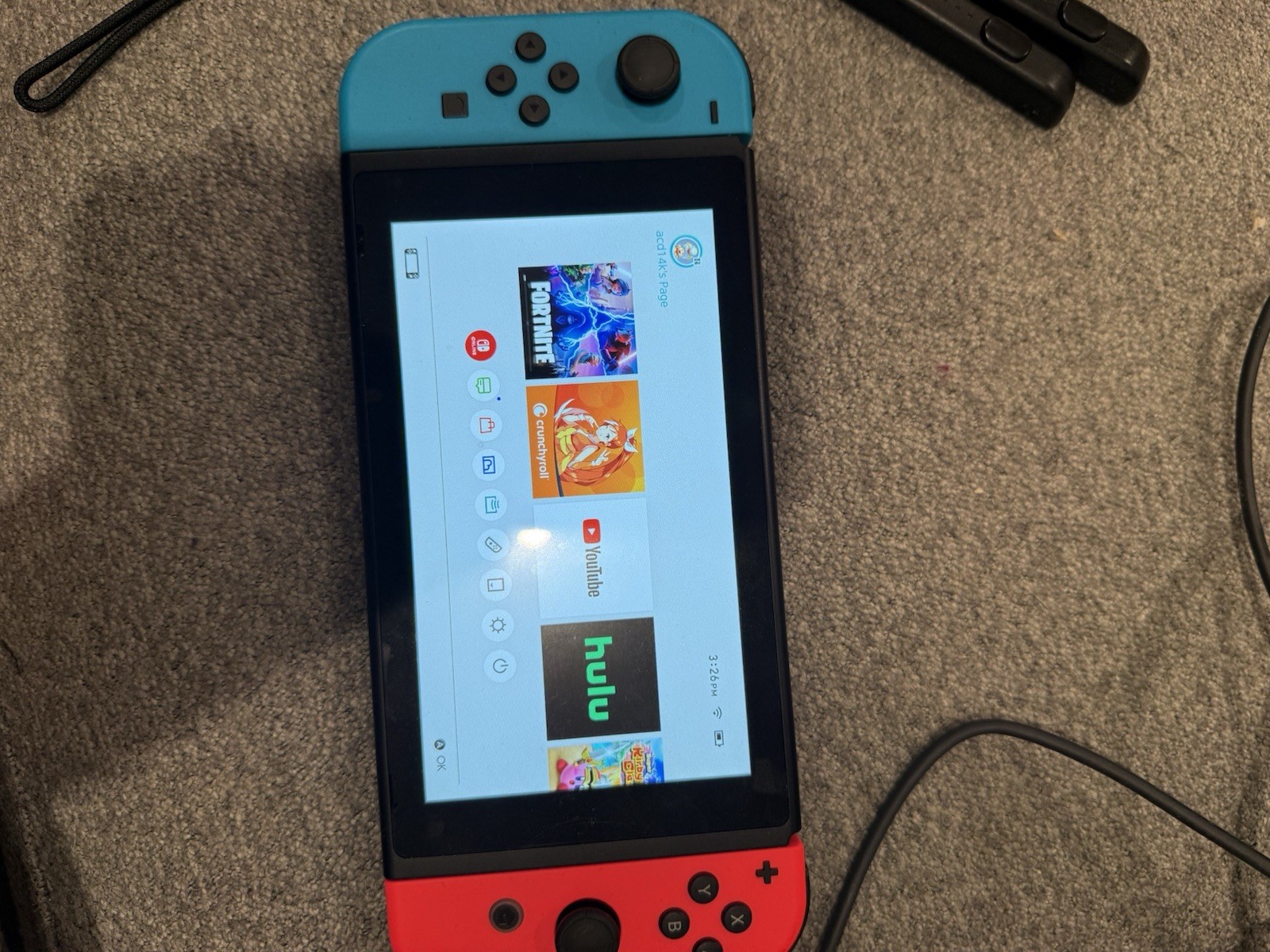Nitendo Switch Video Game Console