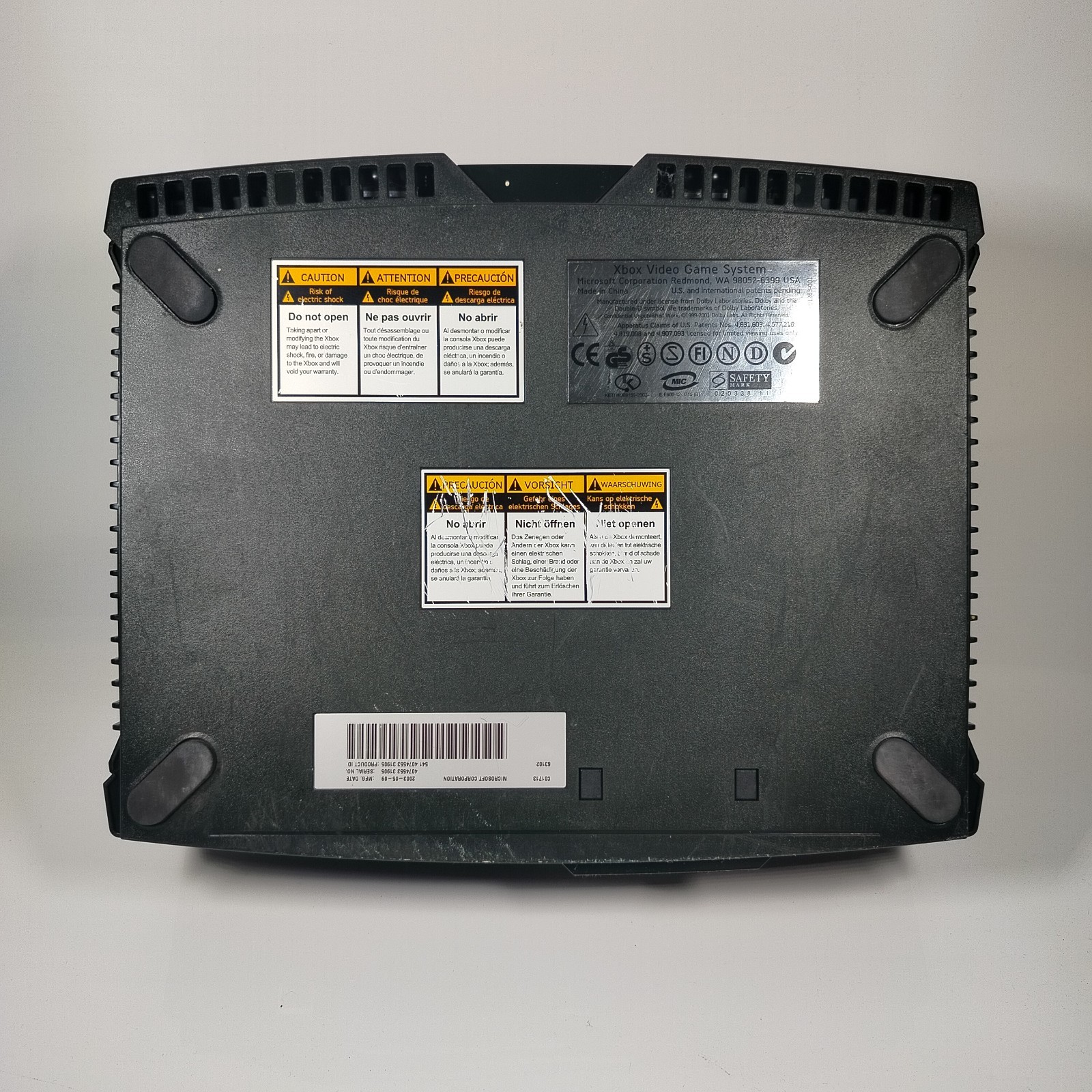 Original Microsoft Xbox (V1.3) – Complete and Working Set