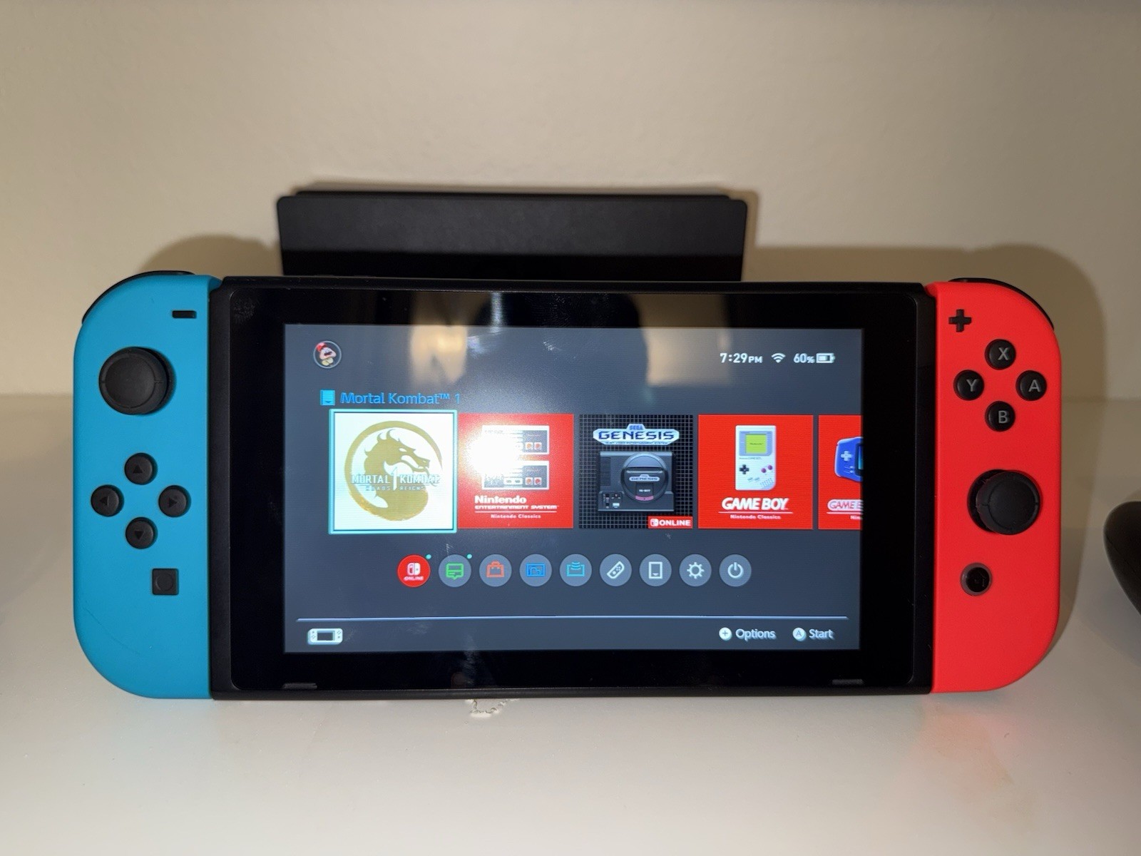 Nintendo Switch Console Black Red Blue Joy-Con Wi-Fi HDMI USB-C Handheld System