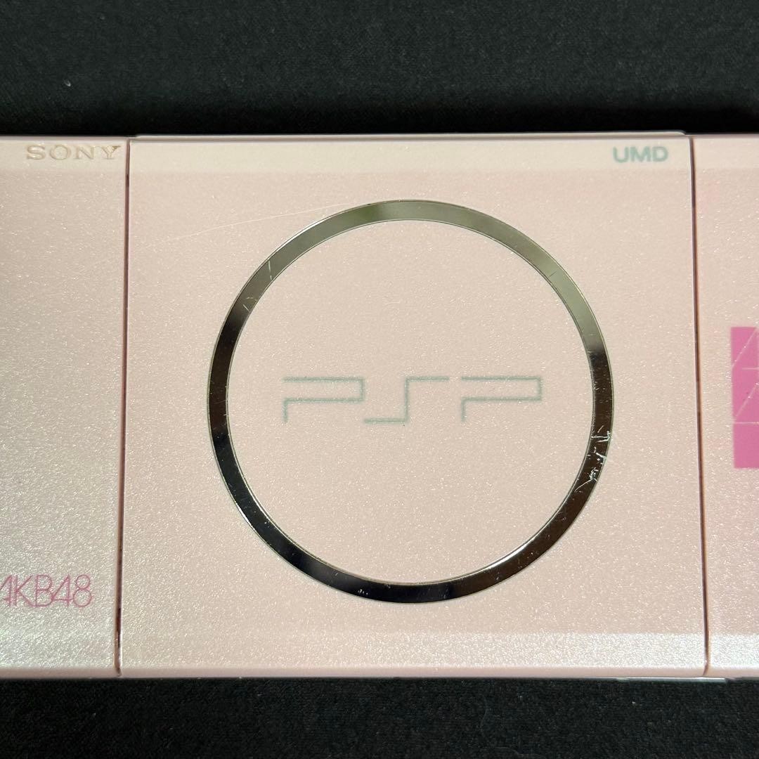 Excellent Sony PSP-3000 PSP 3000 Console Pink Region Free AKB48 edition