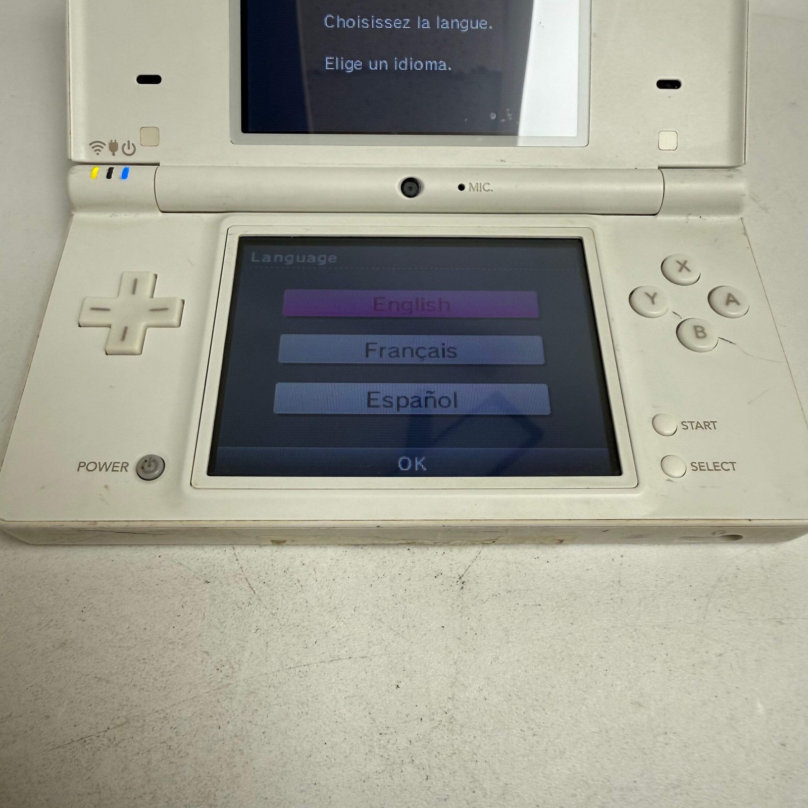 Nintendo DSi Handheld Game Console Only TWL-001 White