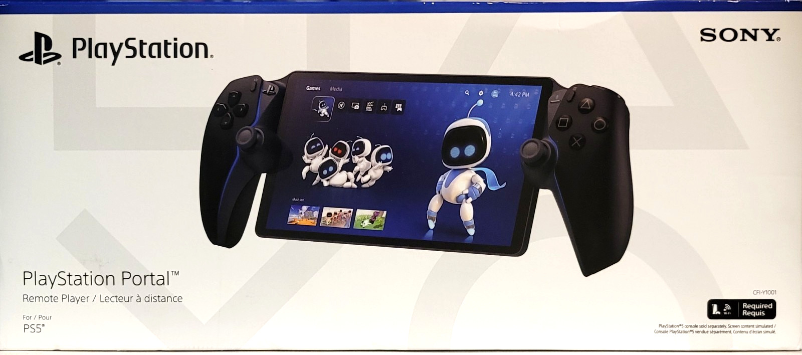 PlayStation Portal Remote Player for PlayStation 5(Midnight Black) NEW FREE SHIP