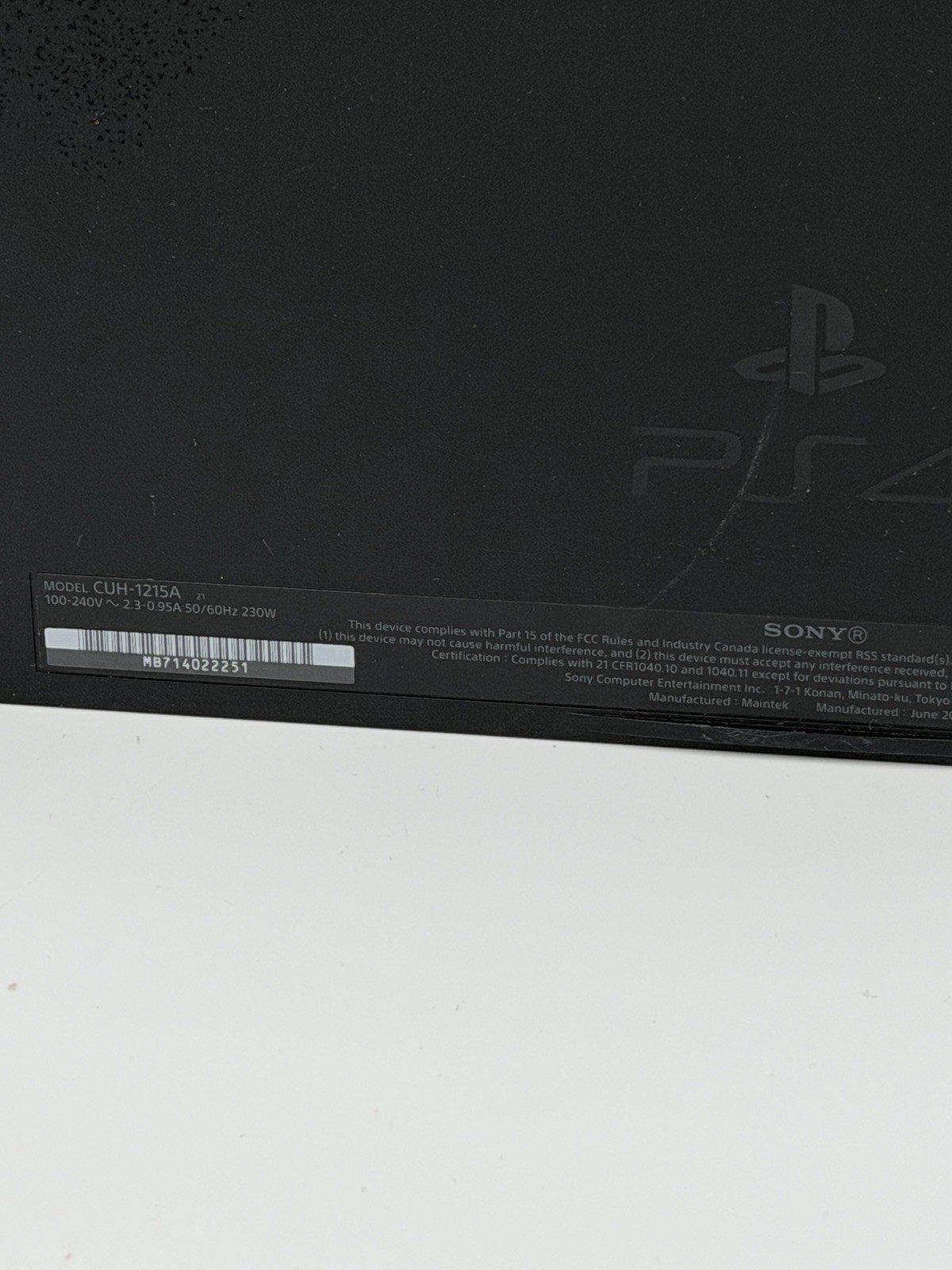 Sony PlayStation 4 Gaming Console – Black