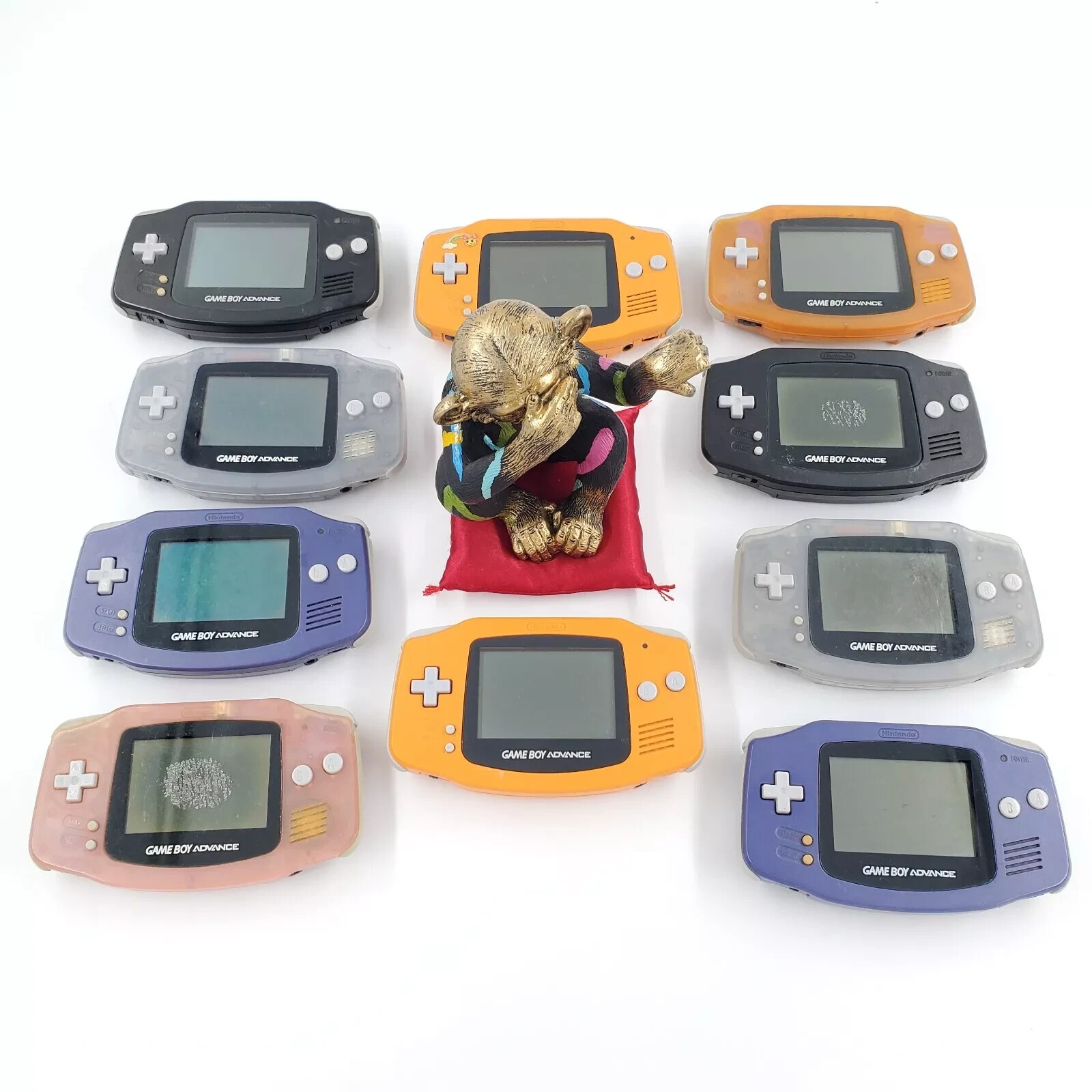 Gameboy Advance console Lot Select Junk for parts As Is console Random Color